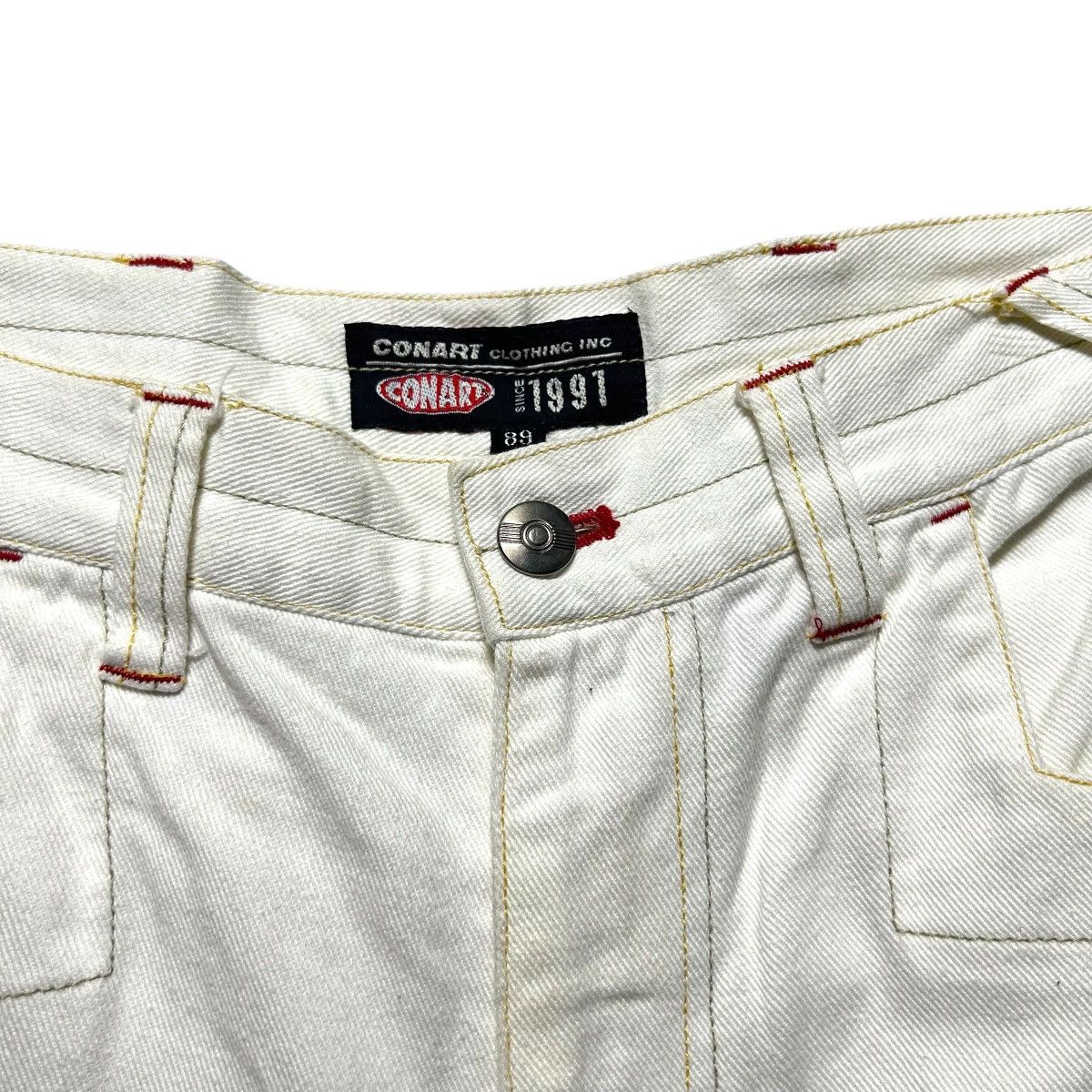 Vintage Vintage Conart Logo Baggy Denim Pants Size US 34 / EU 50 - 5 Thumbnail