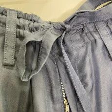 Yohji Yamamoto Yohji Yamamoto Pour Homme Gathered Satin Pants Size US 33 - 3 Thumbnail