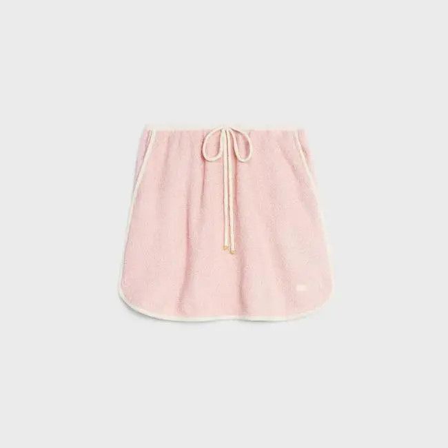 image of Celine O1W1Db10324 Mini Skirt In Pink, Women's (Size 38)