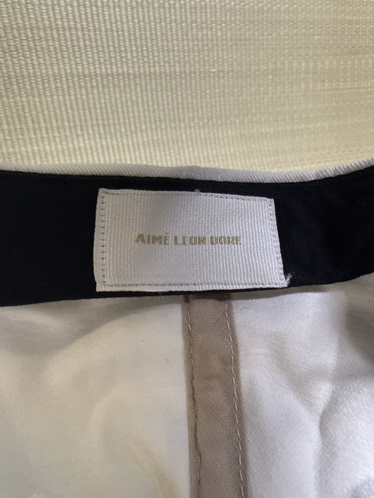Aime Leon Dore New Aime Leon Dore Pristine White Hat Size ONE SIZE - 5 Thumbnail