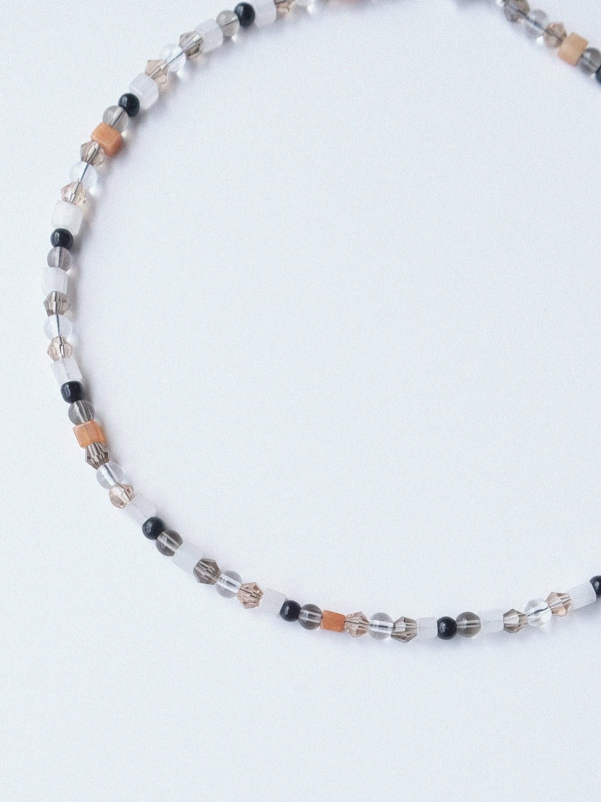 Handmade Chalcedon Glass Beads Handmade Beaded Necklace 16.1in Size ONE SIZE - 6 Thumbnail