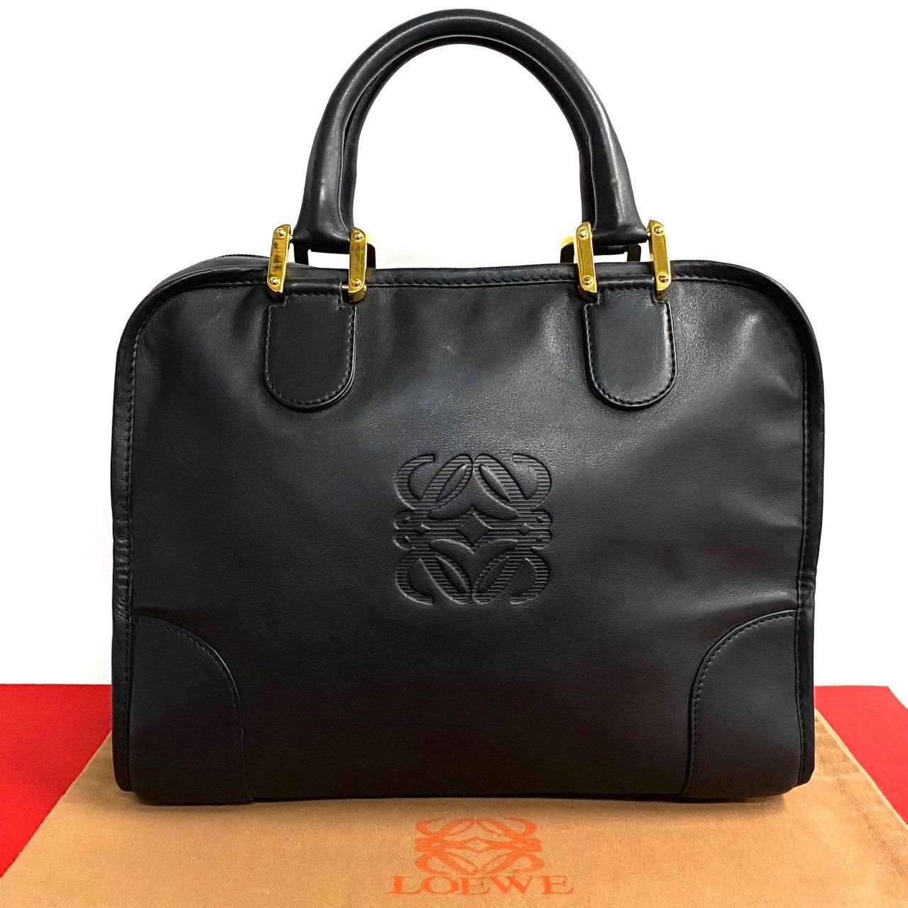 Loewe Loewe Handbag Black Leather Size ONE SIZE - 1 Thumbnail