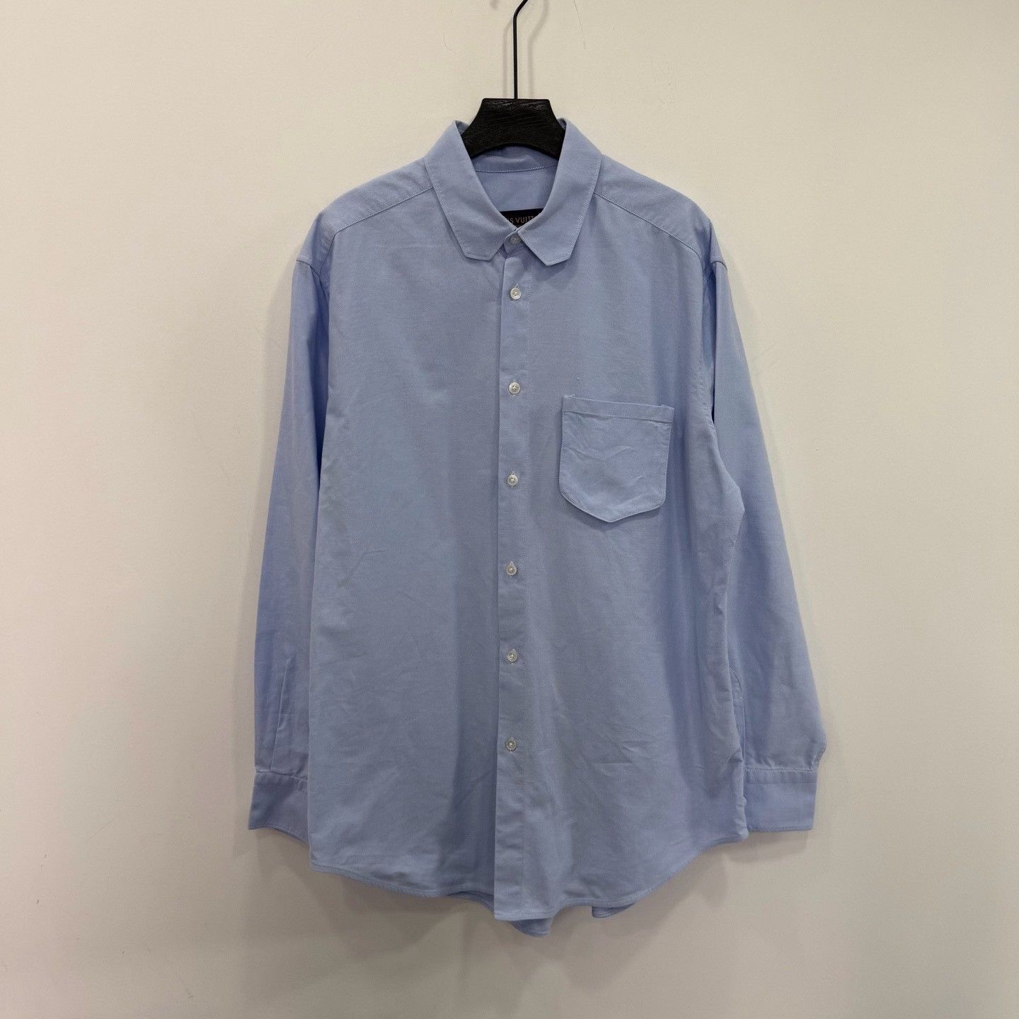 Louis Vuitton Louis Vuitton Blue Shirt xl Men Size US XL / EU 56 / 4 - 1 Thumbnail