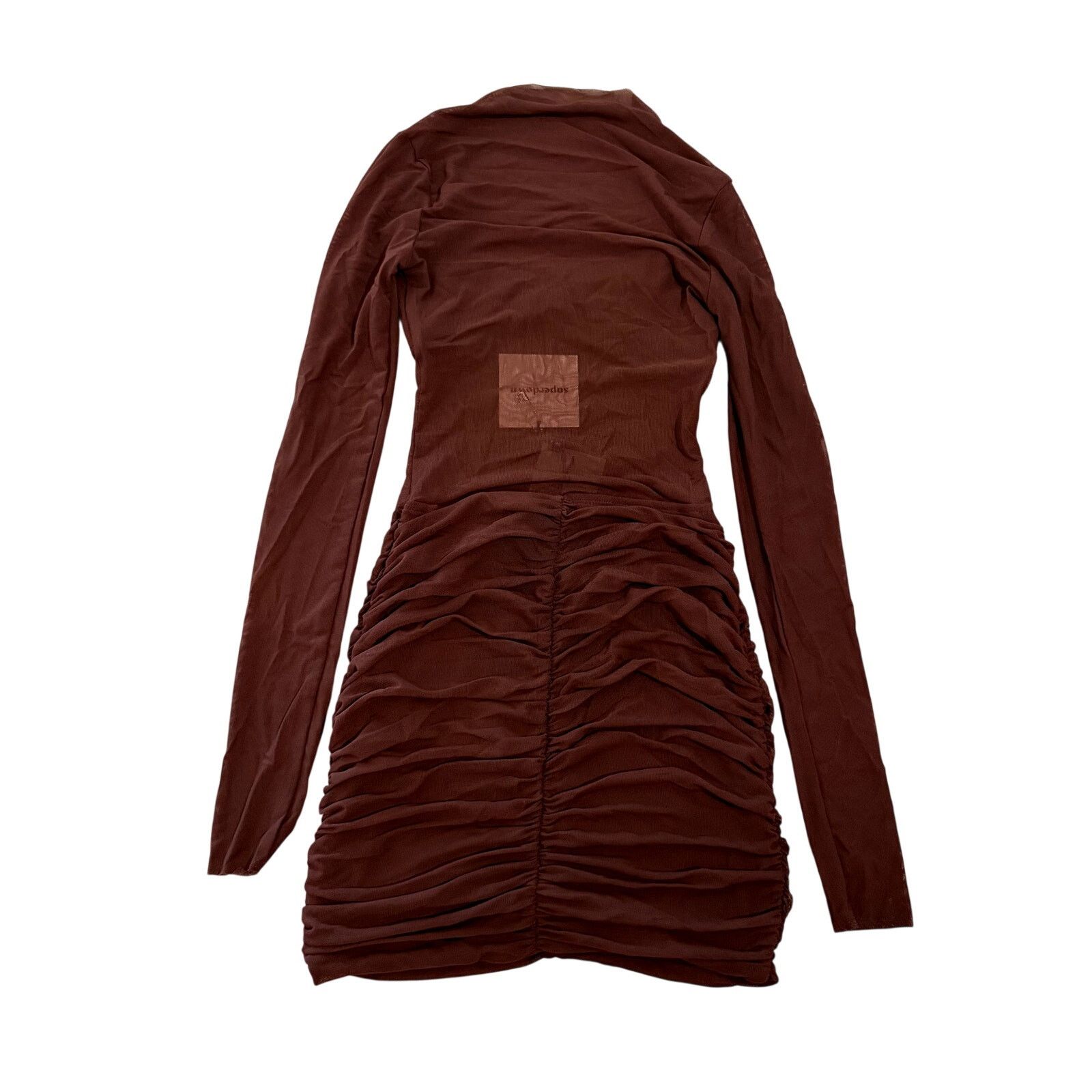 superdown Superdown Carolina Mini Dress in Chocolate, Size XXS Size XXS / US 00 / IT 34 - 5 Thumbnail