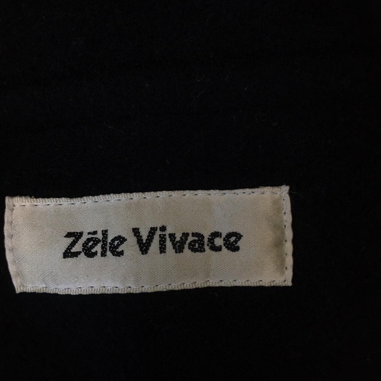 Vintage Vtg ZELE VIVACE PARIS Motorcycle Tactical Jacket Rocker Size XL / US 12-14 / IT 48-50 - 3 Thumbnail
