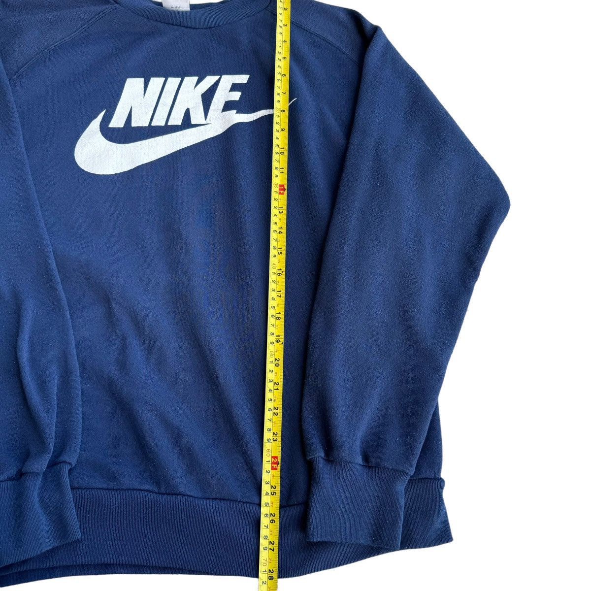 Nike × Vintage 80s True Vintage Nike Spellout Sweatshirt Pullover Retro Size US XL / EU 56 / 4 - 6 Thumbnail