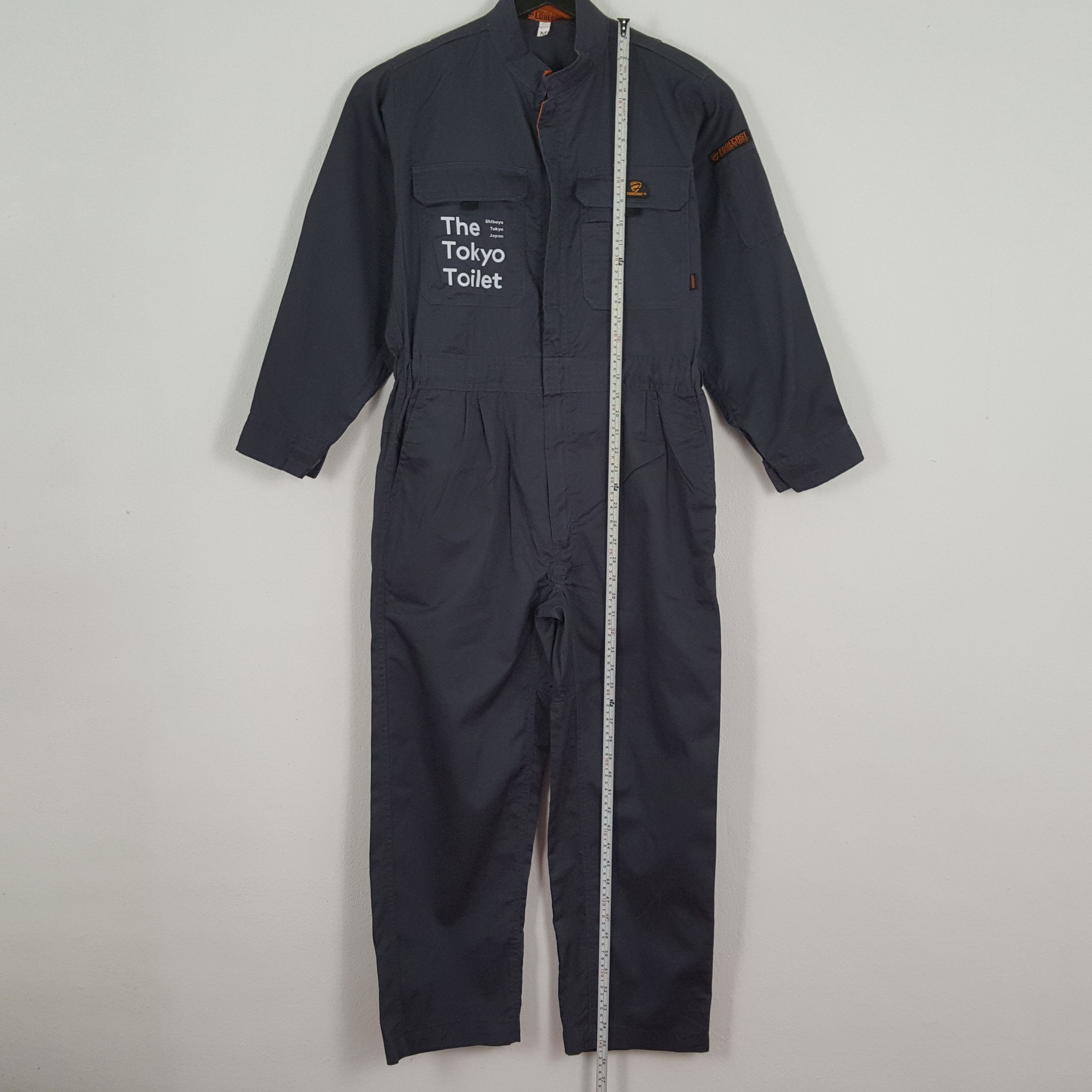 Japanese Brand × Vintage THE TOKYO TOILET Japanese Style Custom Art Coverall Jacket Size US M / EU 48-50 / 2 - 7 Thumbnail