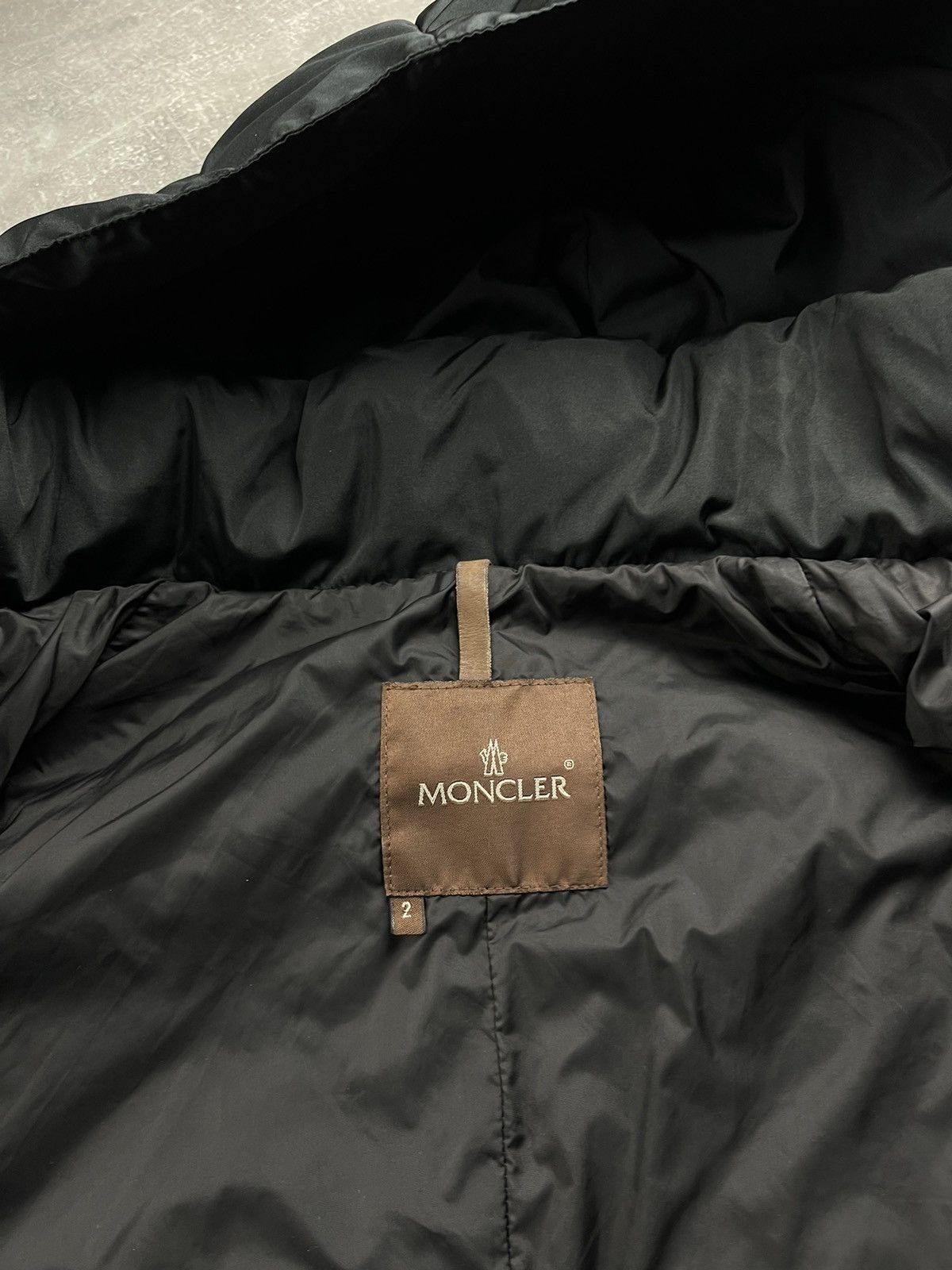 Moncler Moncler Archives Rare Long Black Down Coat with Hood Size M / US 6-8 / IT 42-44 - 13 Thumbnail