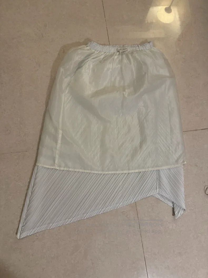 Issey Miyake Issey Miyake size:3 White Skirt Size 31" - 4 Thumbnail