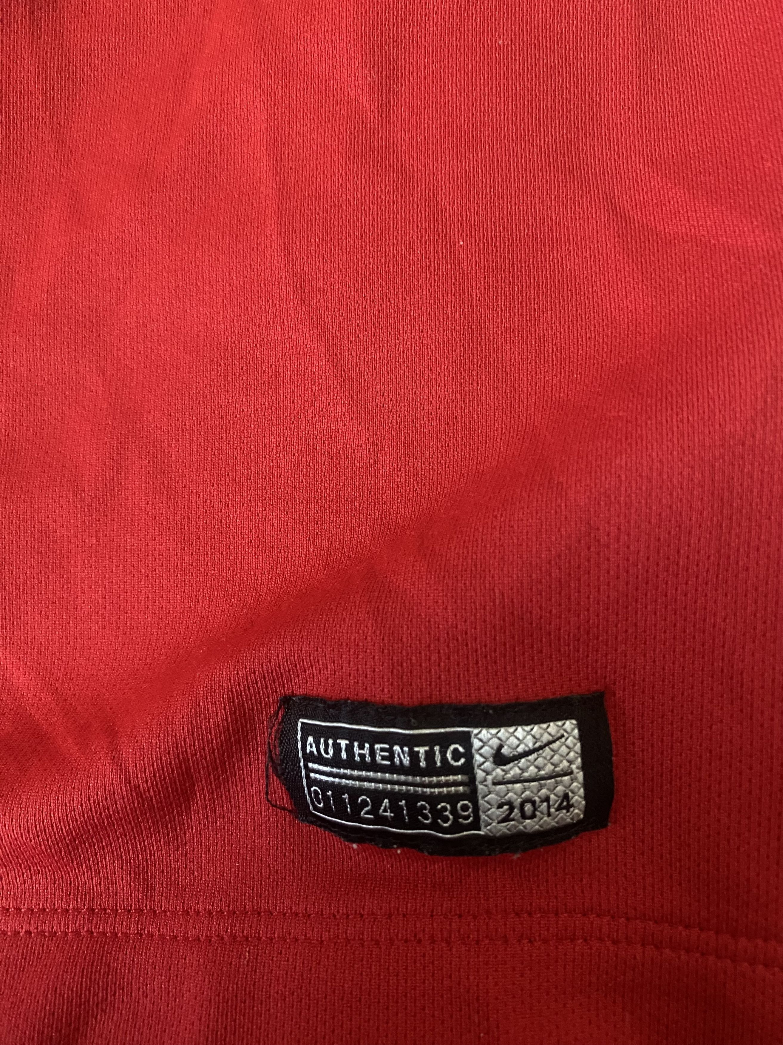 Nike Soccer Jersey MANCHESTER UNITED FC 2014 - 2015 - Nike - L Size US L / EU 52-54 / 3 - 5 Thumbnail