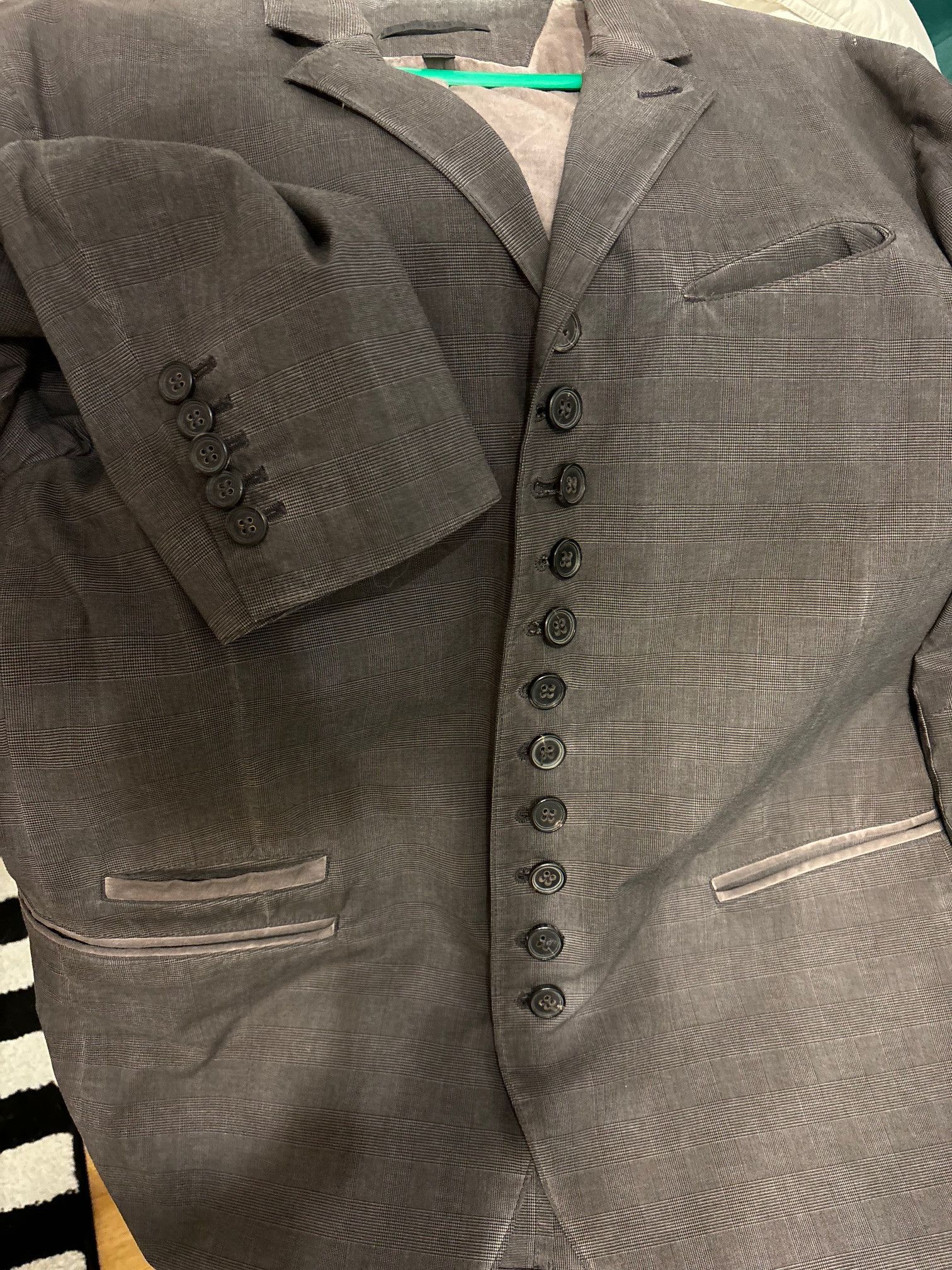 John Varvatos Multibutton Jacket Size 54R - 4 Thumbnail