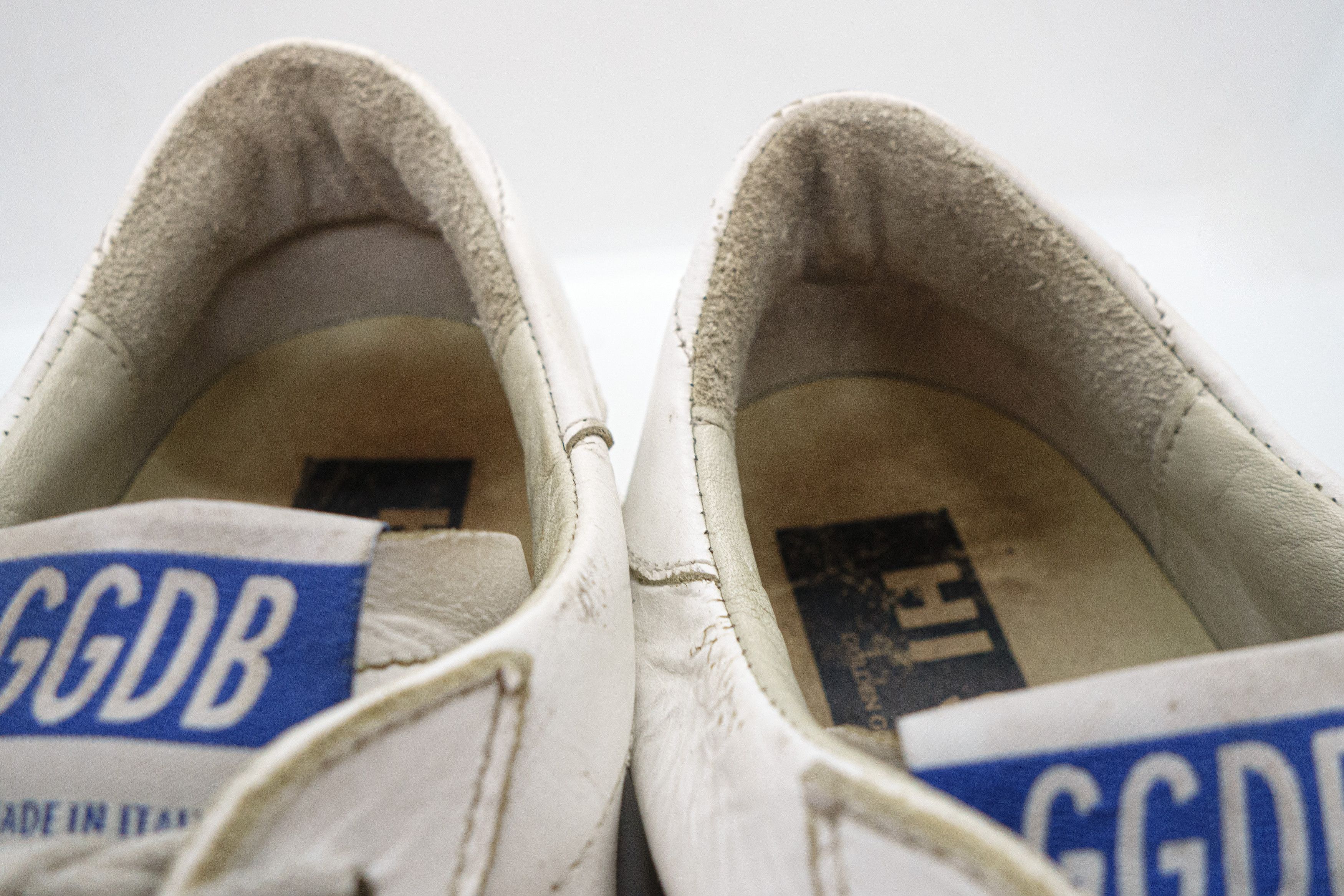 Golden Goose Hi-Star Distressed Grunge Low Sneakers Size US 9 / IT 39 - 7 Thumbnail