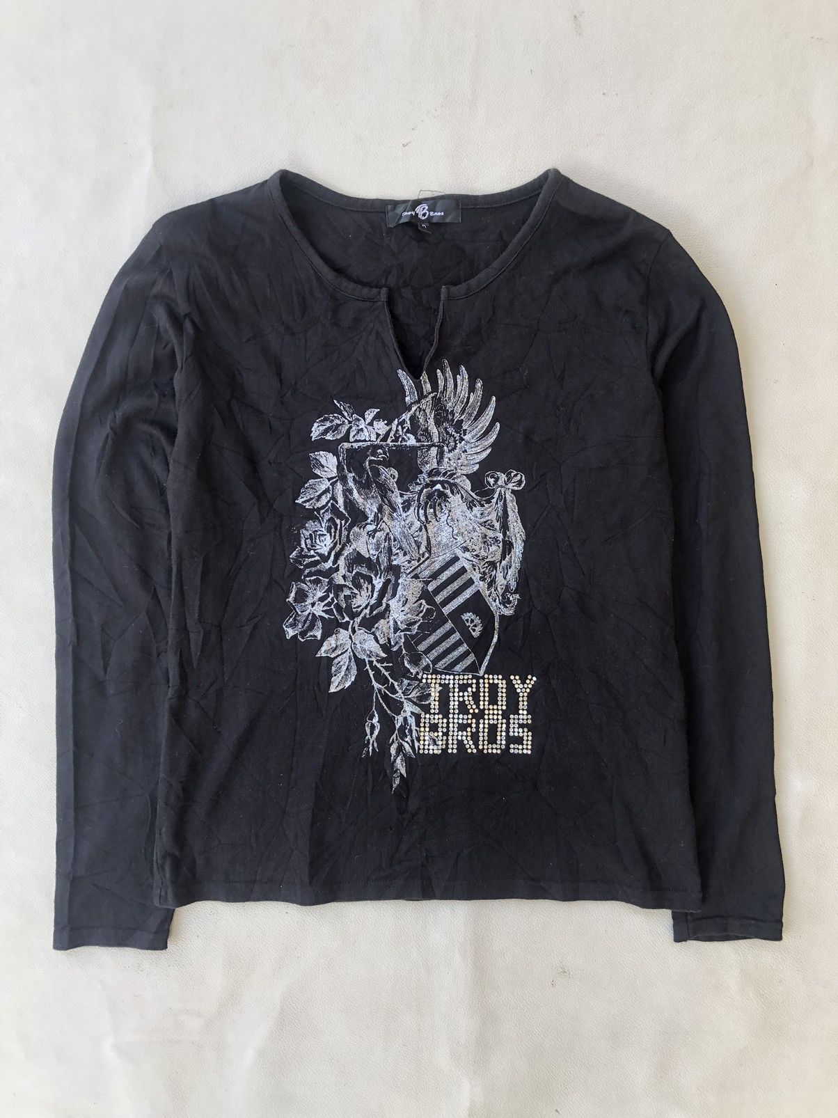 Hysteric Glamour Gothic Poem Troy Bros LongSleeve Rock Punk Style Size US M / EU 48-50 / 2 - 1 Thumbnail