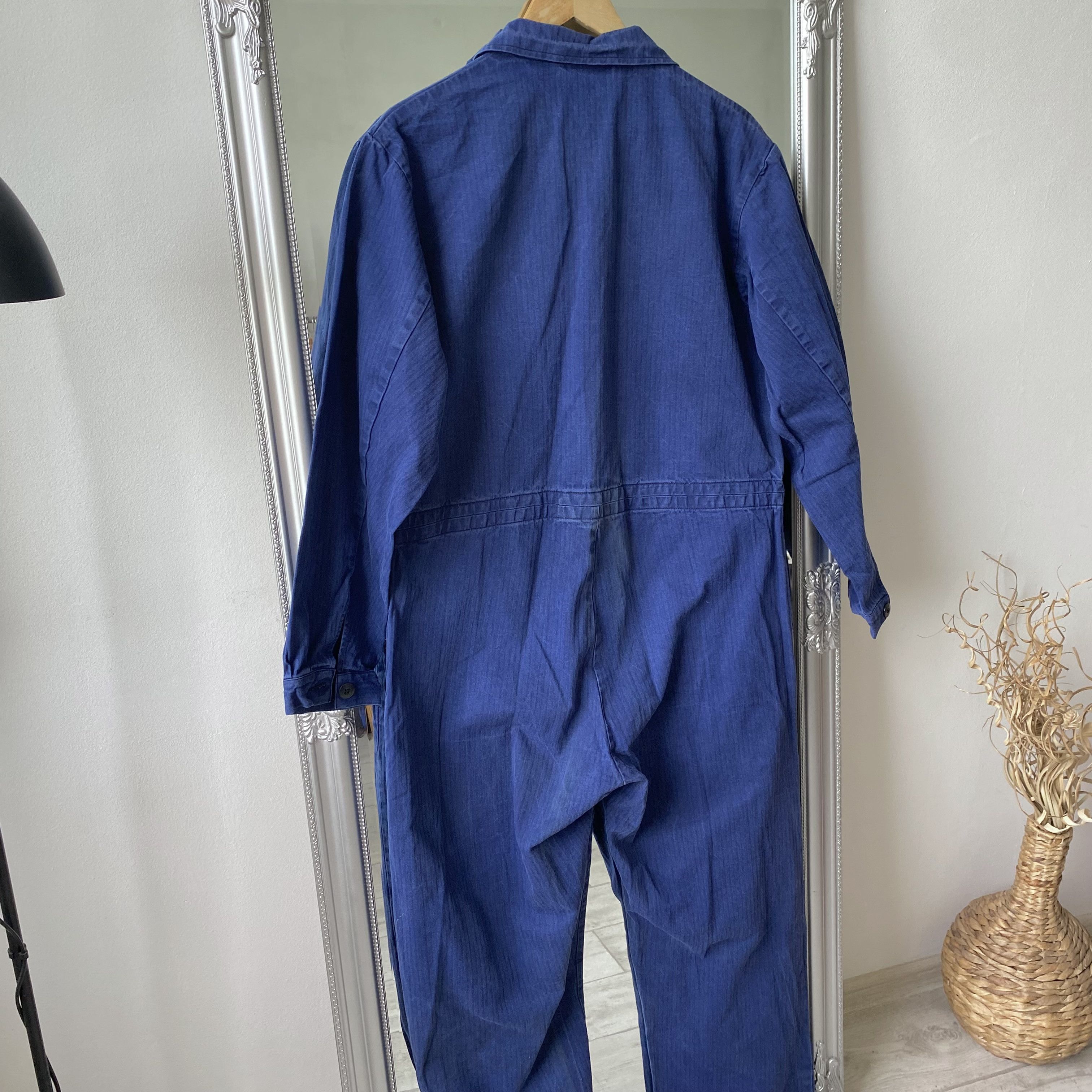 60s Adolphe Lafont コットンツイル オールインワン ツナギ 60s