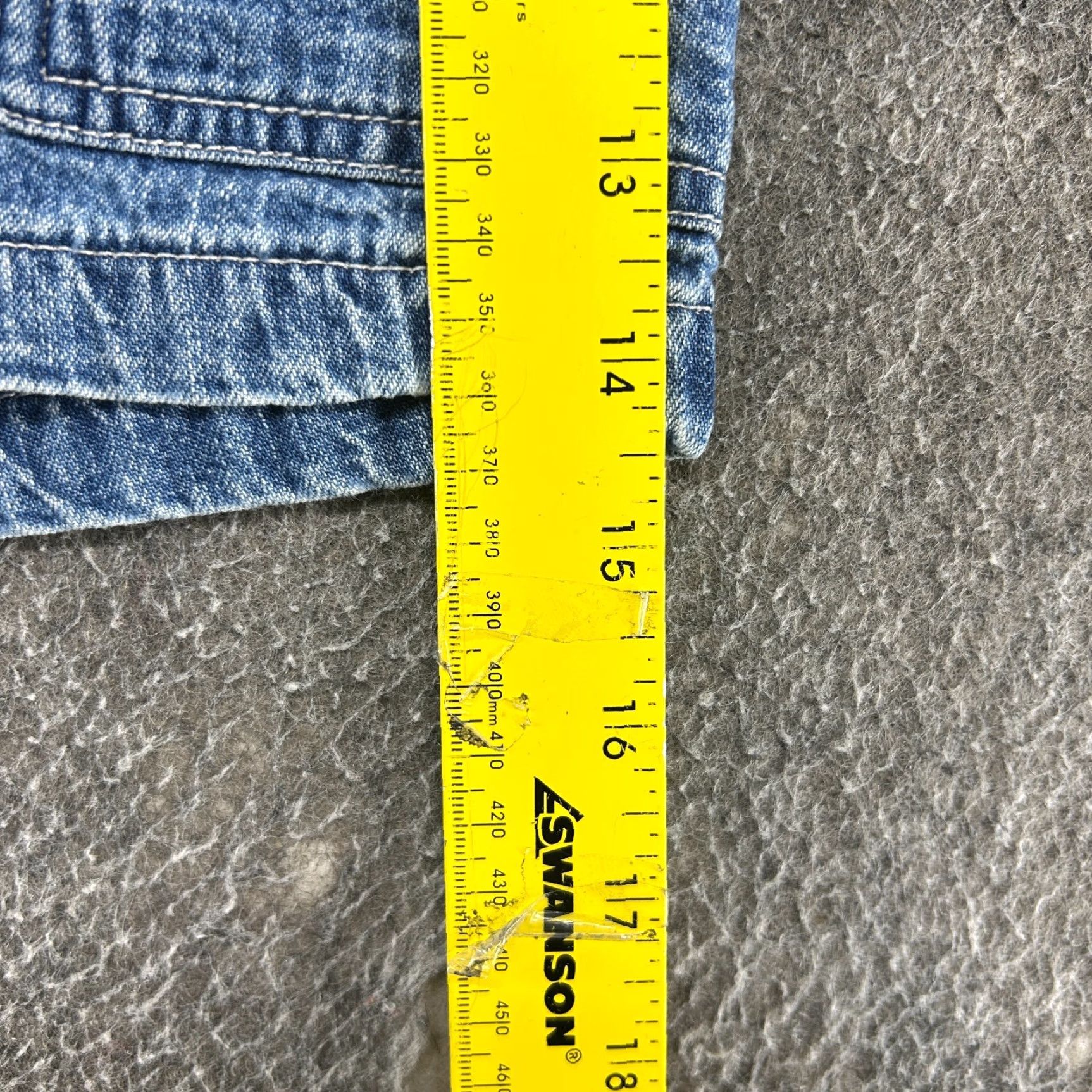 Calvin Klein VINTAGE Calvin Klein Shorts Womens L Blue Denim Cargo 90s 5-Pocket Design Size 36" / US 14 / IT 50 - 7 Thumbnail