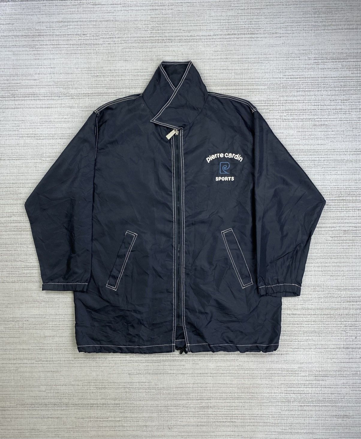 Pierre Cardin Vintage Pierre Cardin Paris Sport Big Spellout Zipper Jacket Size US M / EU 48-50 / 2 - 5 Thumbnail