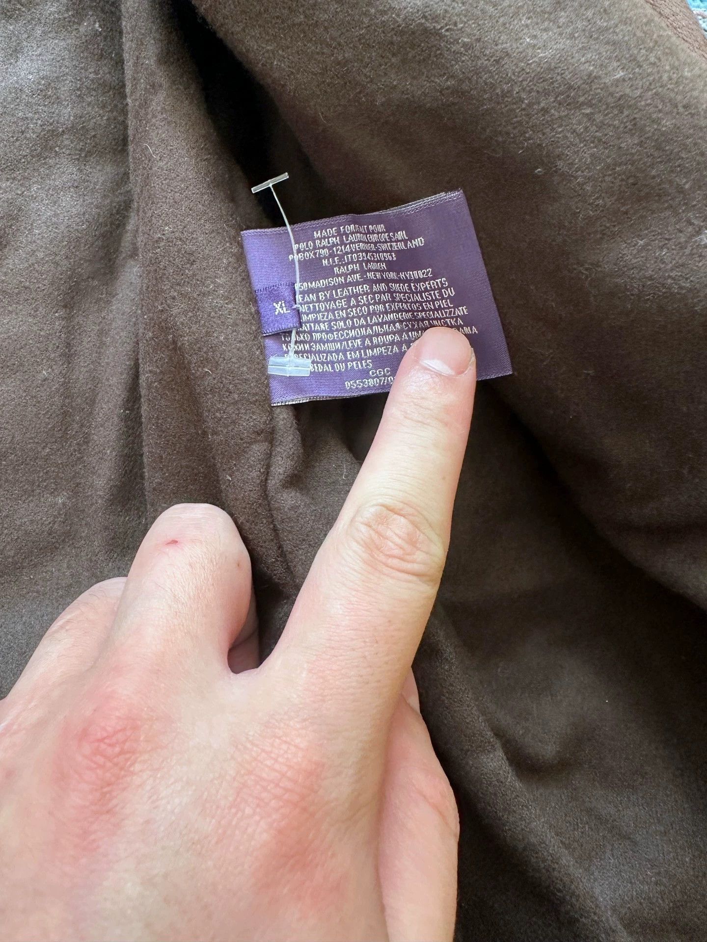 Ralph Lauren Ralph Lauren Purple Label Deerskin Coat XL Size US XL / EU 56 / 4 - 7 Thumbnail