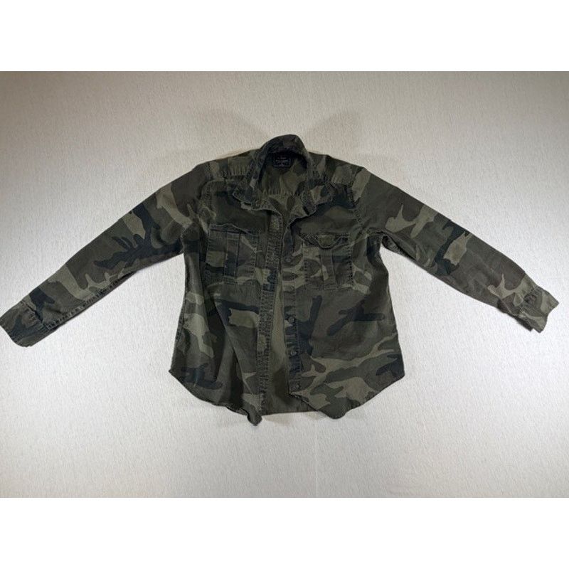 Abercrombie & Fitch Abercrombie & Fitch Camo Utility Shirt Jacket –Women’s Small Size S / US 4 / IT 40 - 1 Thumbnail