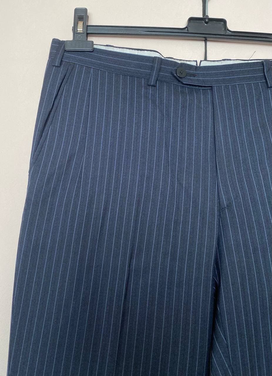 Brioni Brioni Colosseo suit 52 R Silk/Wool Blue Size 52R - 12 Thumbnail