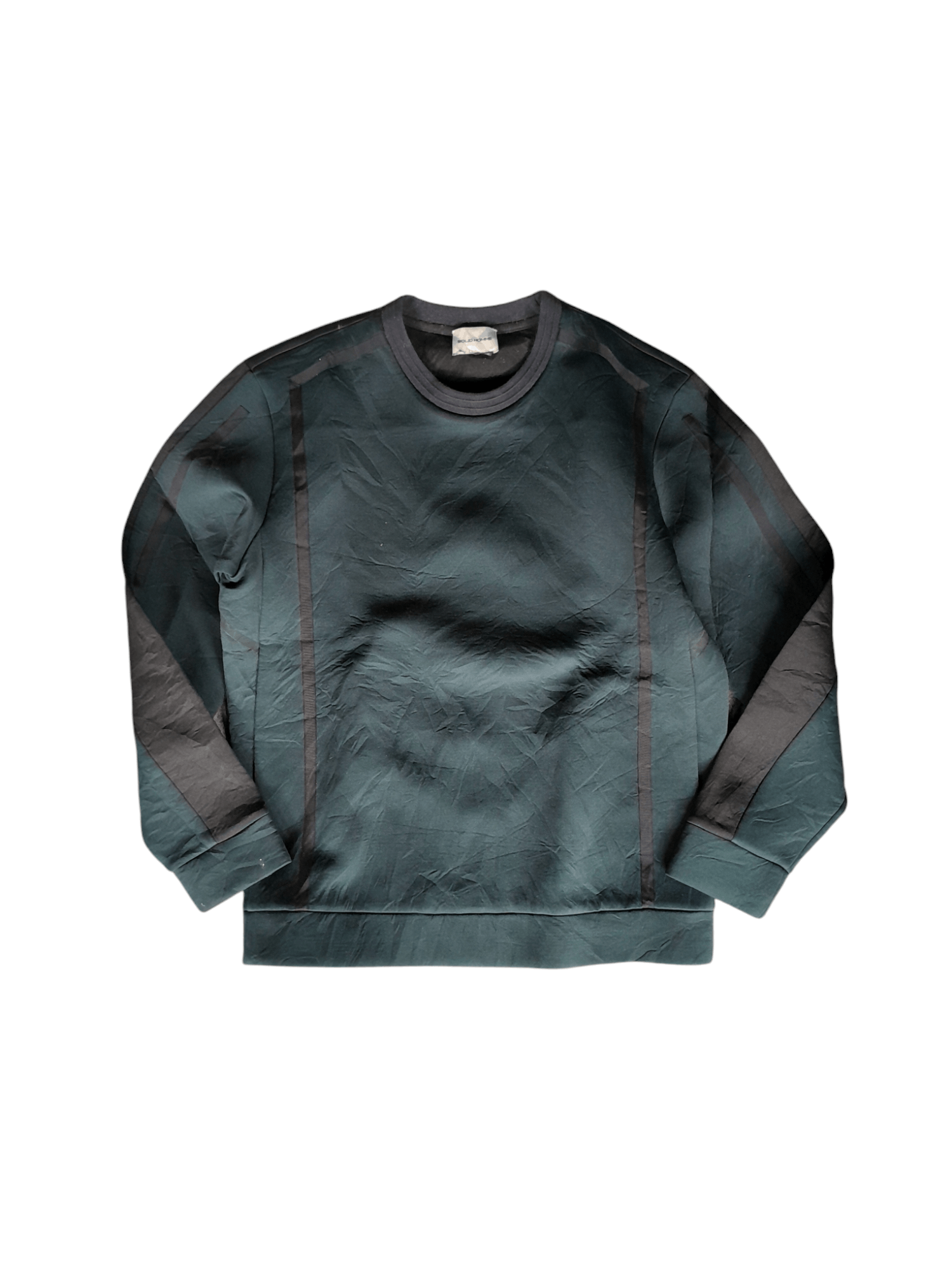 Wooyoungmi Solid homme polyster spongy crewneck Size US M / EU 48-50 / 2 - 1 Thumbnail