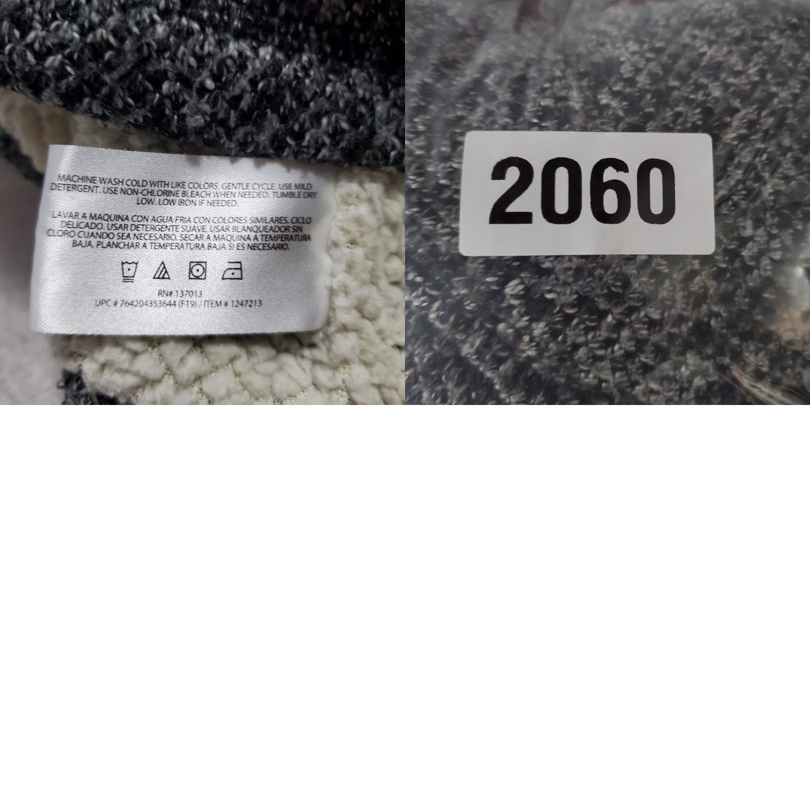 Orvis Orvis 1/4 Zip Pullover Sweatshirt Men L Marled Gray Fleece Lined Outdoor Thick Zip Mock Neck Size US L / EU 52-54 / 3 - 9 Thumbnail