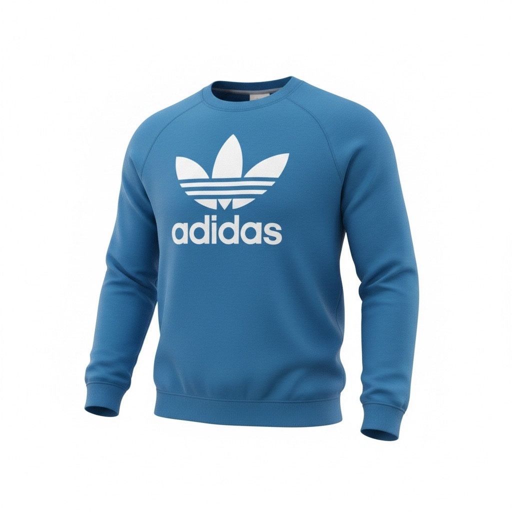 Adidas Adidas Originals Blue Sweatshirt Women’s XS Crew Pullover Size XS / US 0-2 / IT 36-38 - 1 Thumbnail