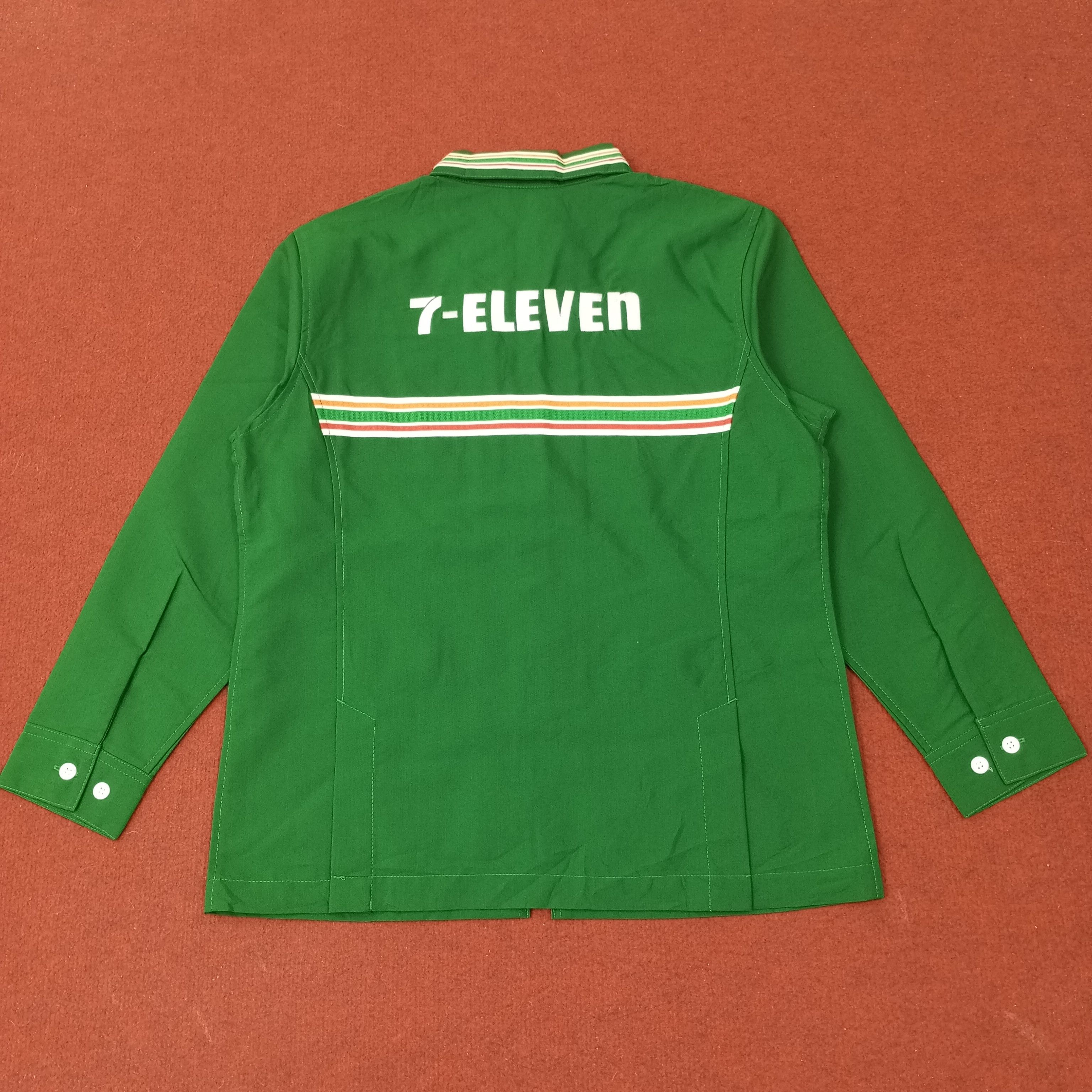 Vintage 7 Eleven Japanese Workwear Uniform Jacket c223n39 Size US S / EU 44-46 / 1 - 4 Thumbnail