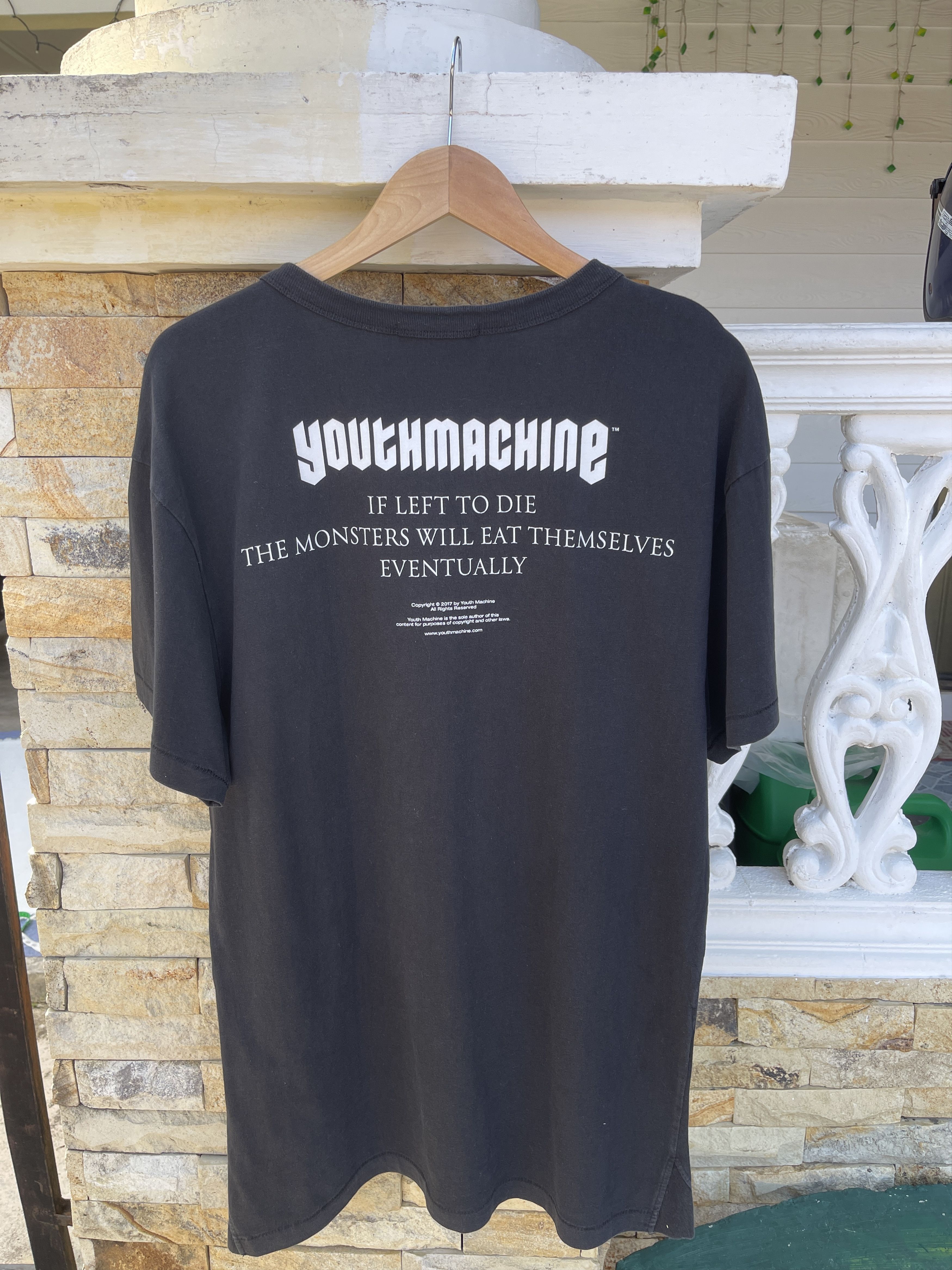 Youth Machine Last Drop🔥Rare🔥Vintage Youth Machine T-Shirt Size US L / EU 52-54 / 3 - 3 Thumbnail
