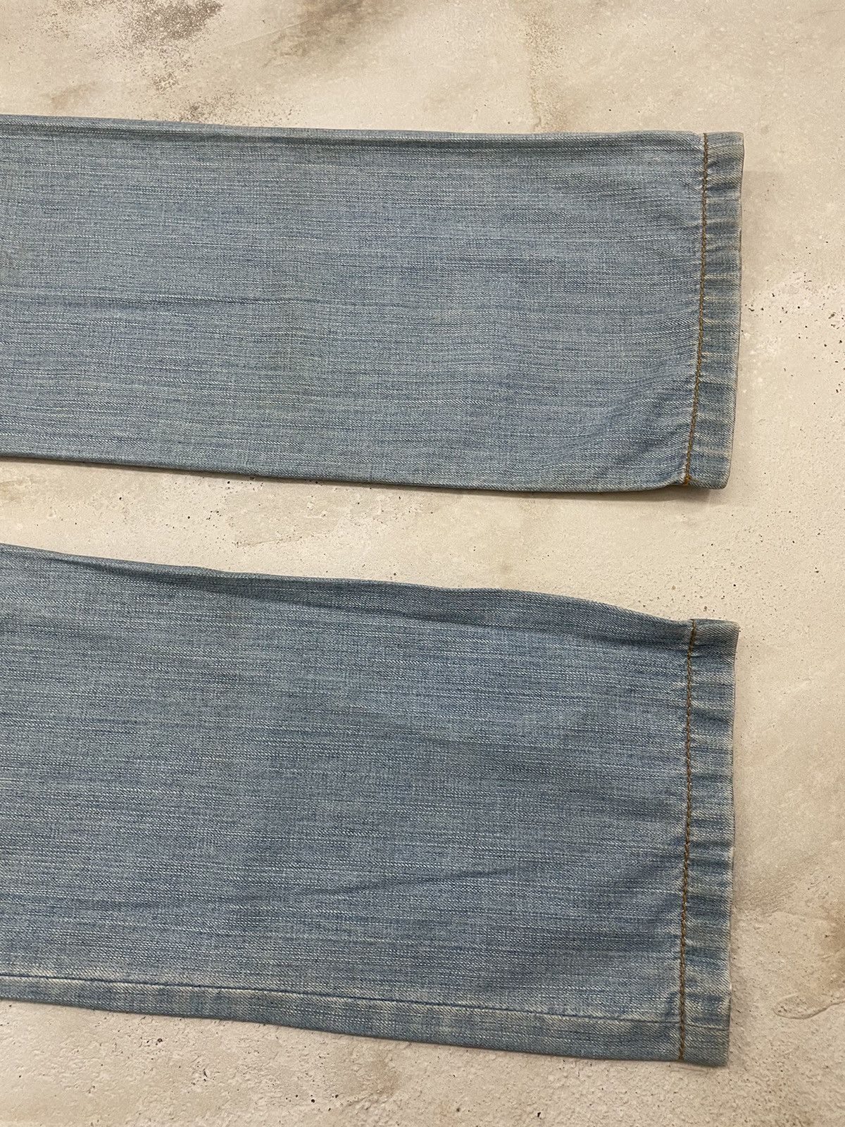 Hysteric Glamour Vintage Blue Moon Blue Girl Embroidery Clone Devgru Style Size 26" / US 2 / IT 38 - 13 Thumbnail