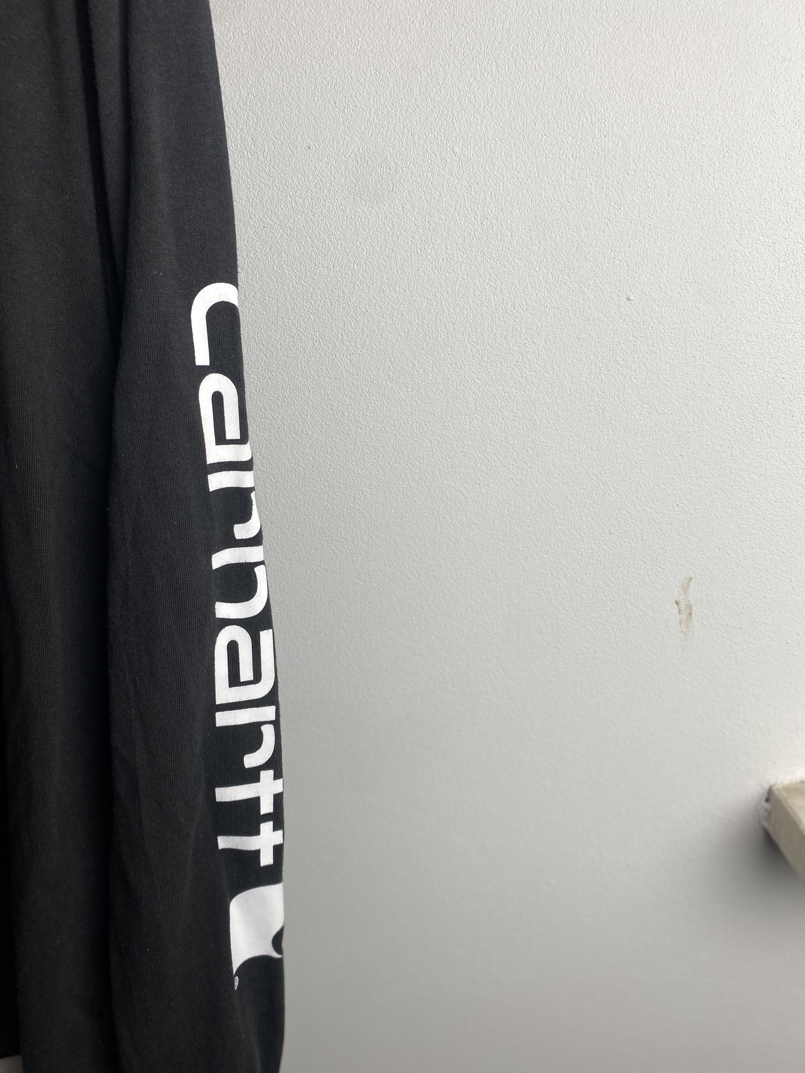 Carhartt Carhartt big sleeve logo long sleeve t-shirt tee skate rap Size US M / EU 48-50 / 2 - 2 Thumbnail