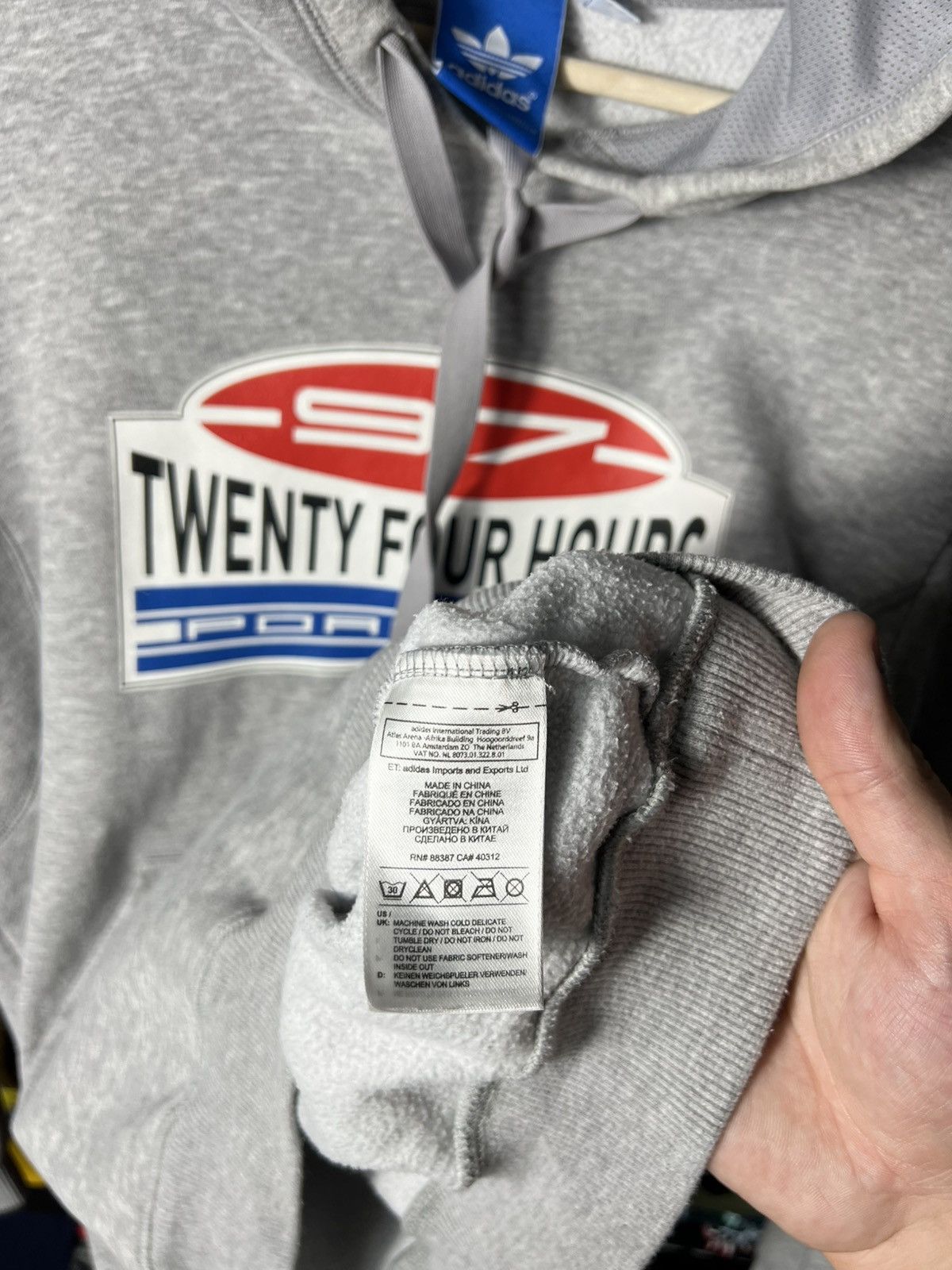 Adidas × Porsche Design 🏁 Adidas x Porsche 917 “Twenty Four Hours” Hoodie Grey M Size US M / EU 48-50 / 2 - 10 Thumbnail