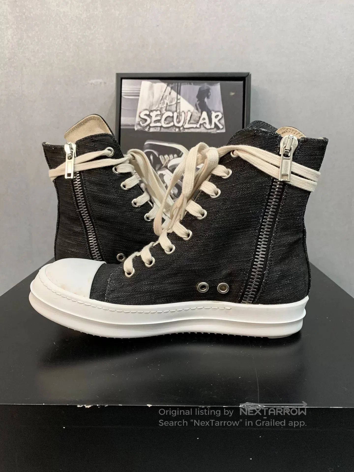 Rick Owens Rick Owens Classic High. Size US 5.5 / IT 35.5 - 6 Thumbnail