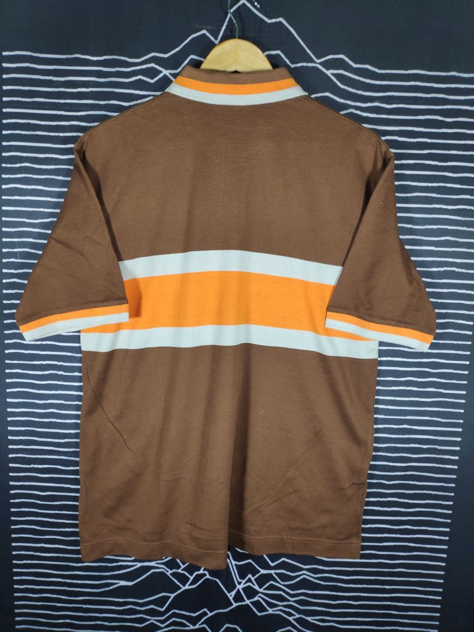 Japanese Brand × Kansai Yamamoto Vtg 90s CC Kansai Yamamoto Logo Colorblock Polo Size L Size US L / EU 52-54 / 3 - 2 Thumbnail