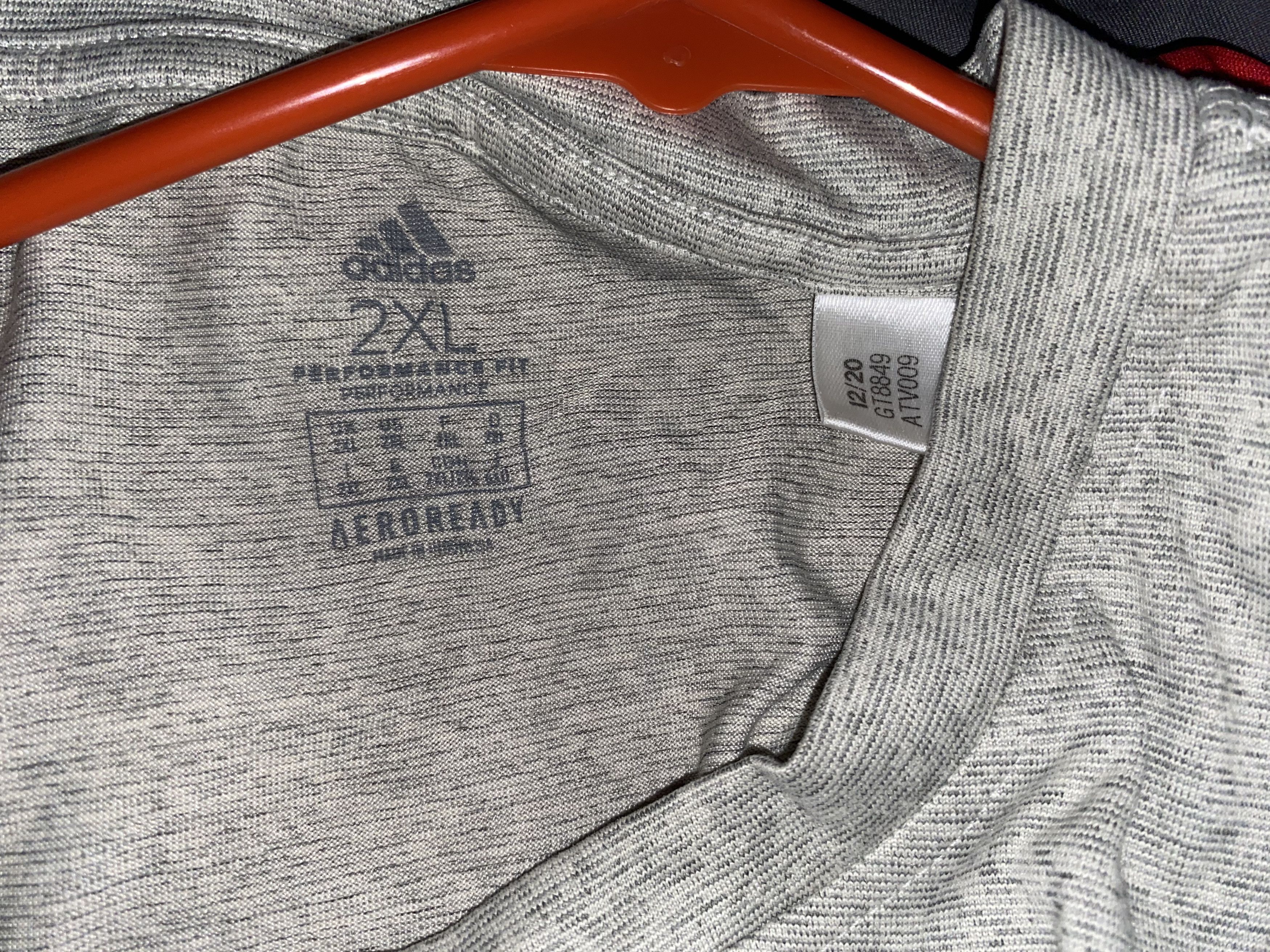Adidas Adidas AEROREADY Aero Ready Performance fit tee t shirt 2XL Size US XXL / EU 58 / 5 - 6 Thumbnail