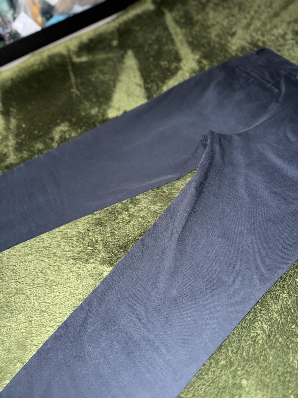 Hugo Boss Hugo Boss Japan Vintage Washed Cotton Trousers Navy Size US 30 / EU 46 - 10 Thumbnail