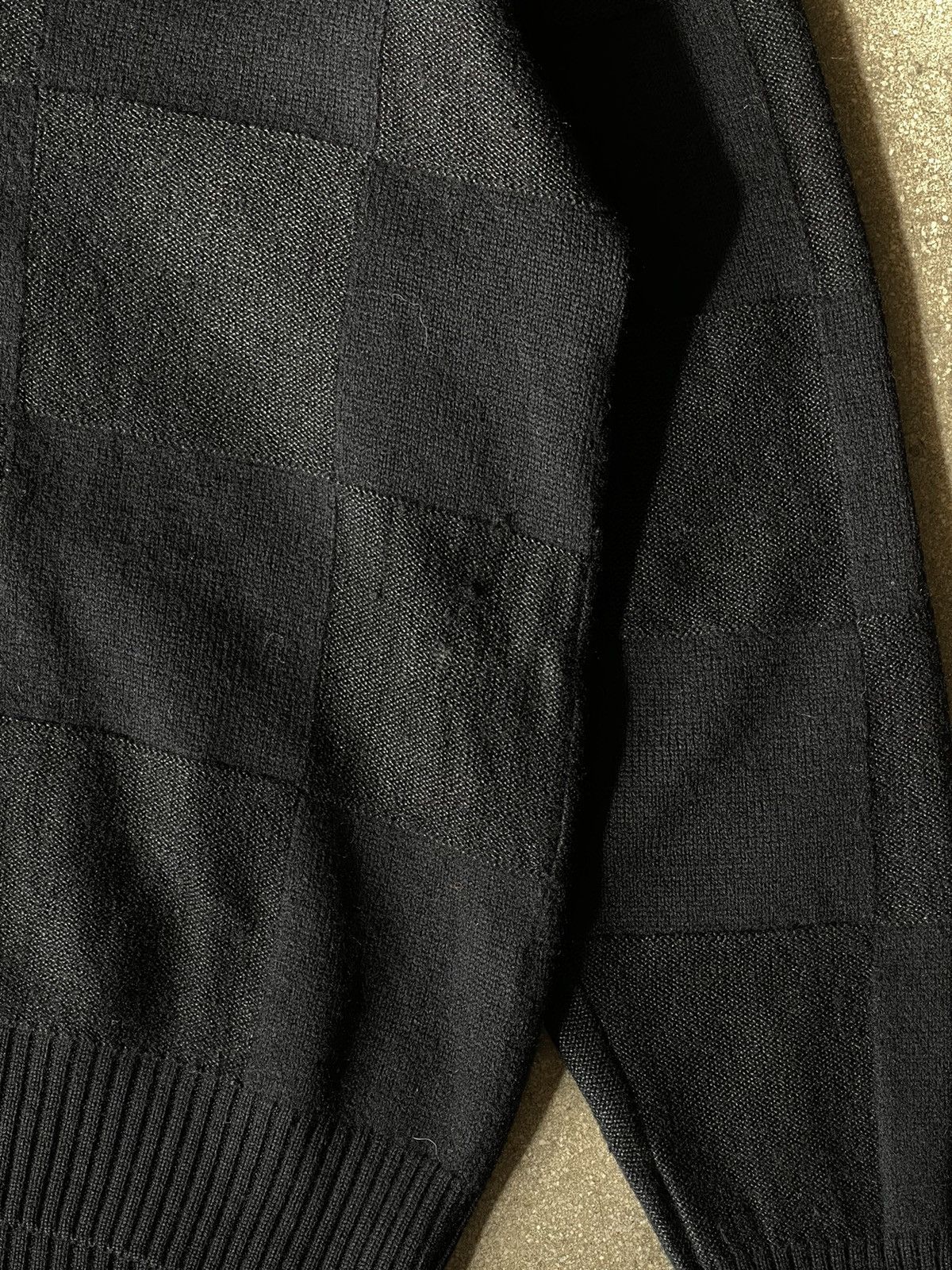 Issey Miyake 1980s Issey Miyake Design Studio Wool Rayon V Jumper Size US L / EU 52-54 / 3 - 3 Thumbnail