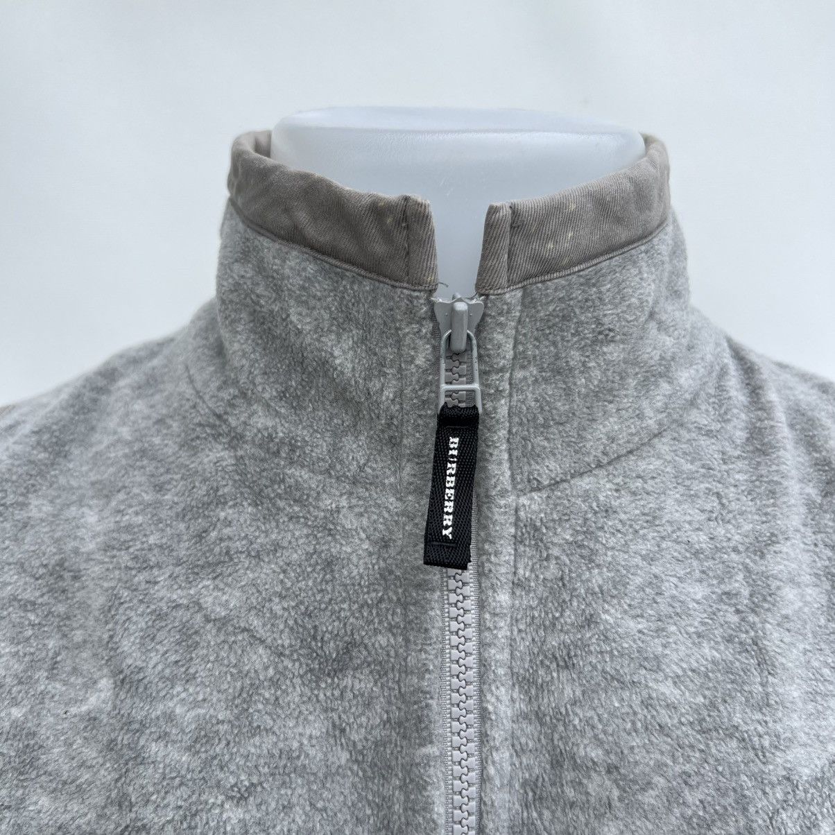 Burberry × Designer × Vintage Vintage Burberry Fleece Vest Jacket Large Youth / Men’s XXS Size US XXS / EU 40 - 11 Thumbnail