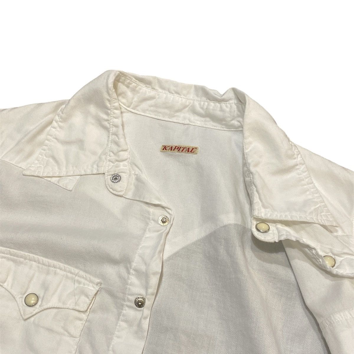 Kapital Kapital Cowboy Western Long Sleeve Shirt Size XS / US 0-2 / IT 36-38 - 5 Thumbnail
