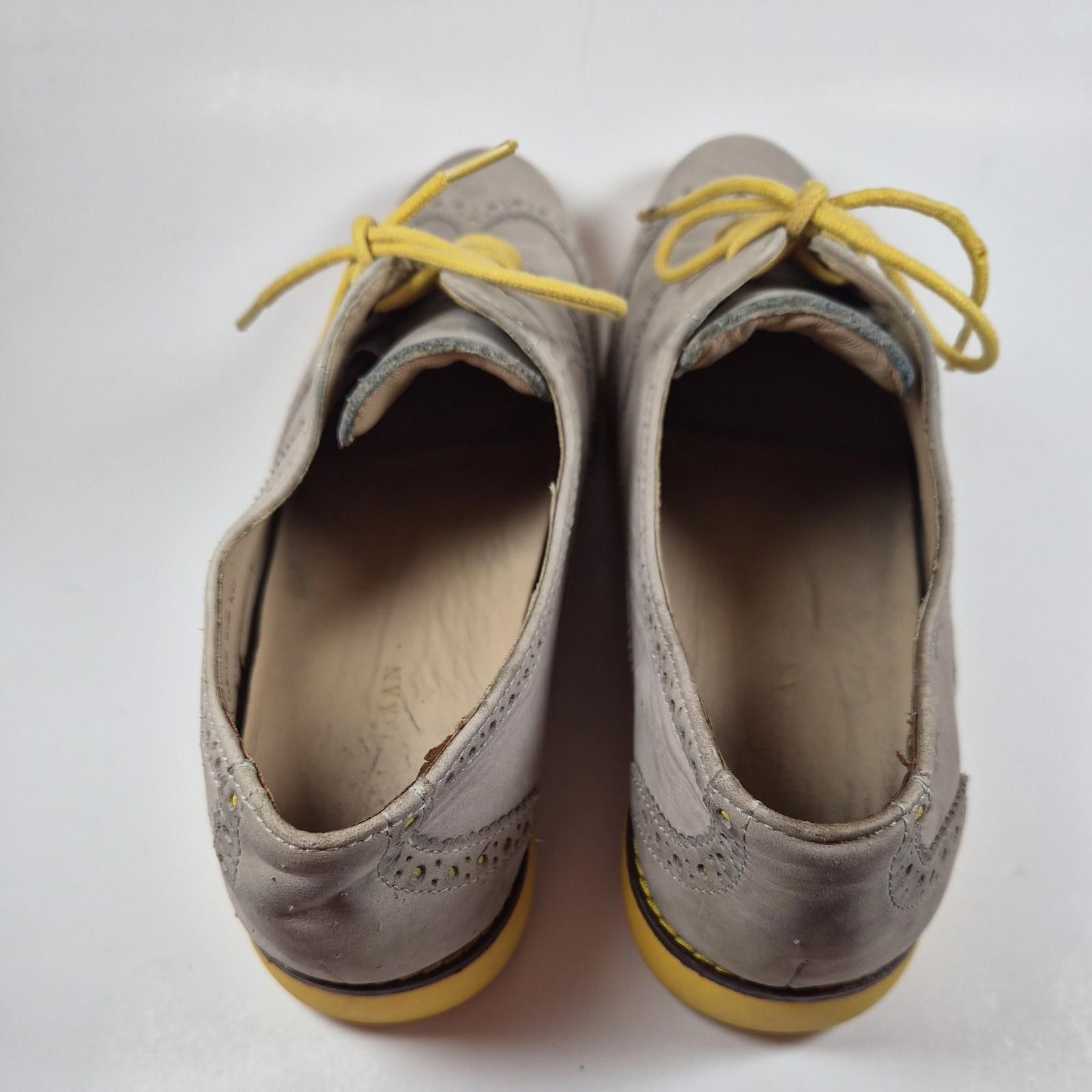Cole Haan Cole Haan Women's 9.5 M Gramercy Wingtip Shoes Oxfords Gray Size US 9.5 / IT 39.5 - 8 Thumbnail