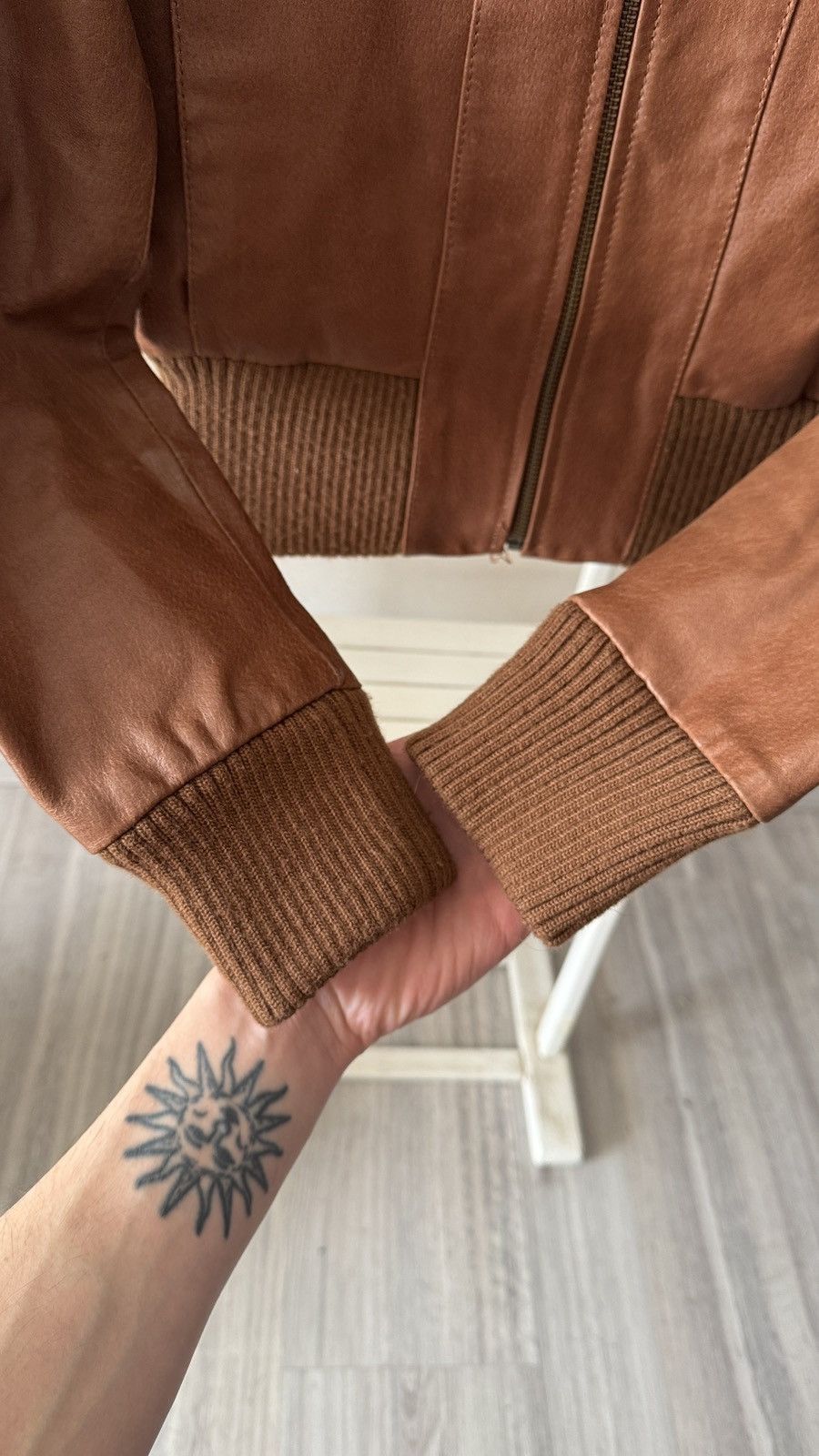 Genuine Leather Vintage Leather Jacket Size US XS / EU 42 / 0 - 4 Thumbnail