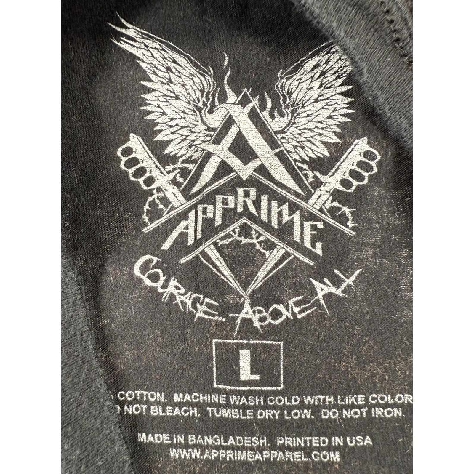 Affliction Apprime American Soldier Army Flag Shirt Mens Large Affliction Style Size US L / EU 52-54 / 3 - 6 Thumbnail