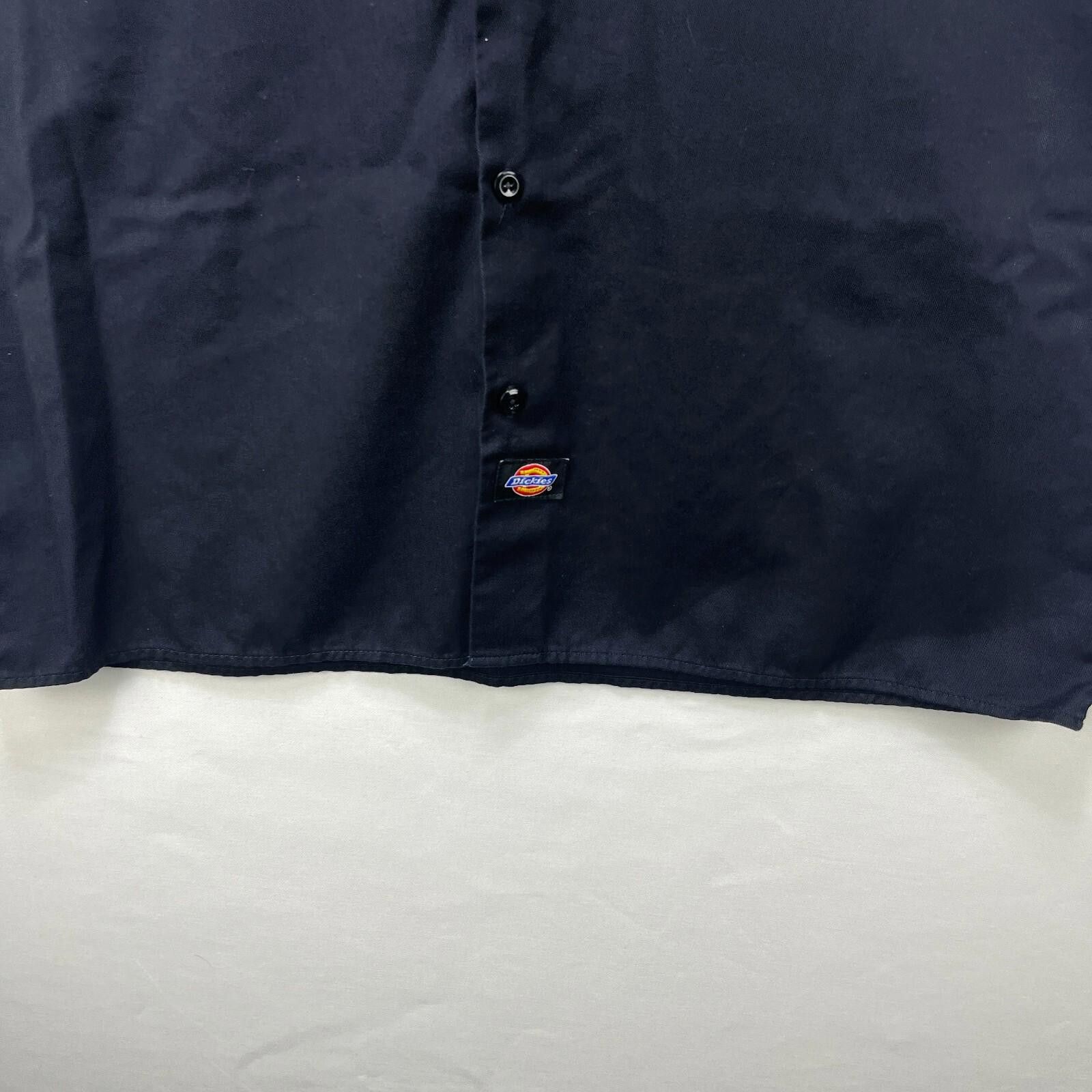 Dickies Vintage Dickies Button Up Shirt Black Large Work Size US L / EU 52-54 / 3 - 2 Thumbnail