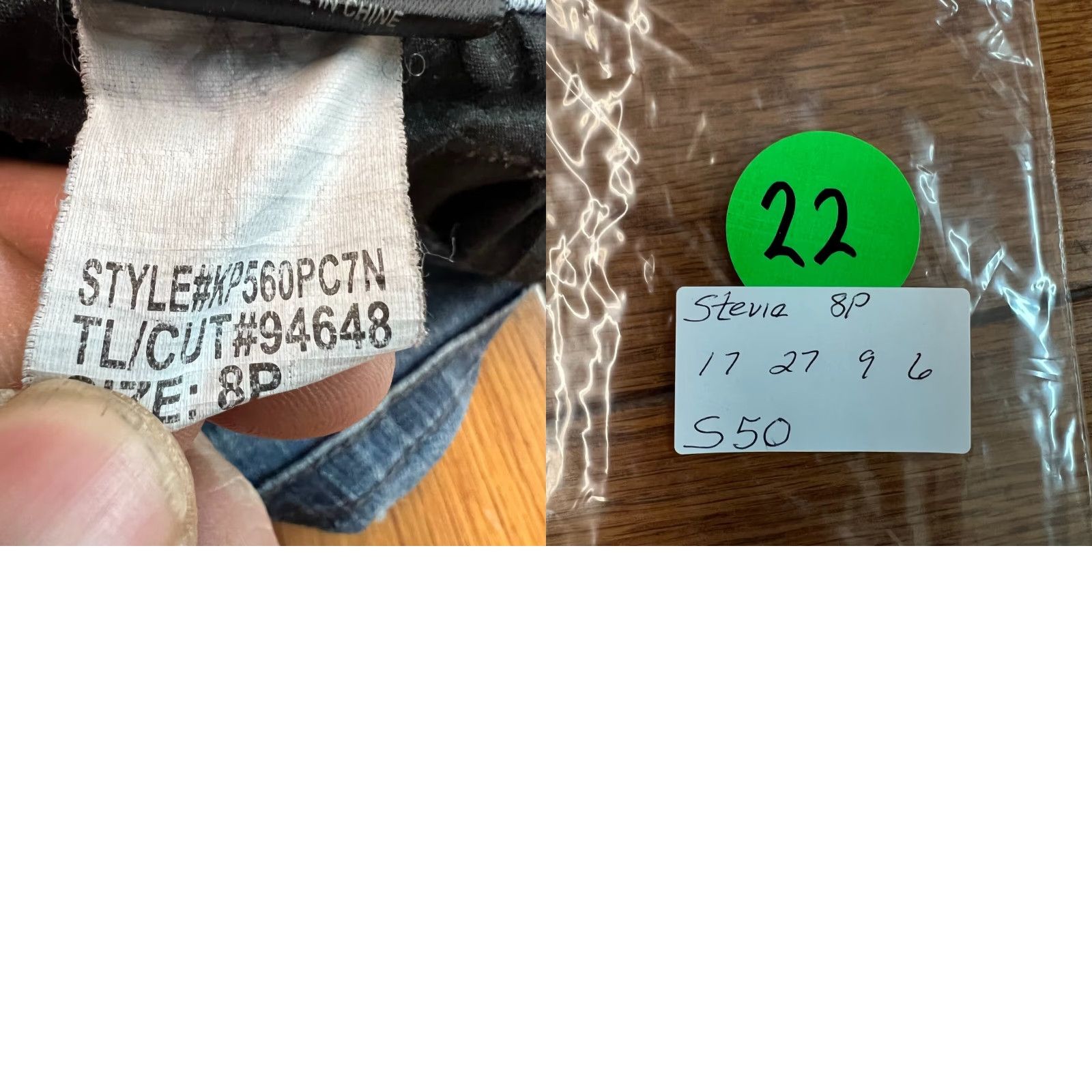 Vintage VINTAGE Kut From The Kloth Total Control Denim Jeans Women's 34 Black? Blue 8P 27? Size 30" / US 8 / IT 44 - 9 Thumbnail