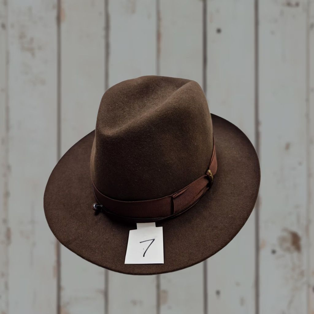 Borsalino Vintage Borsalino Alessandria fedora, 7 3/8, Johnny Depp
