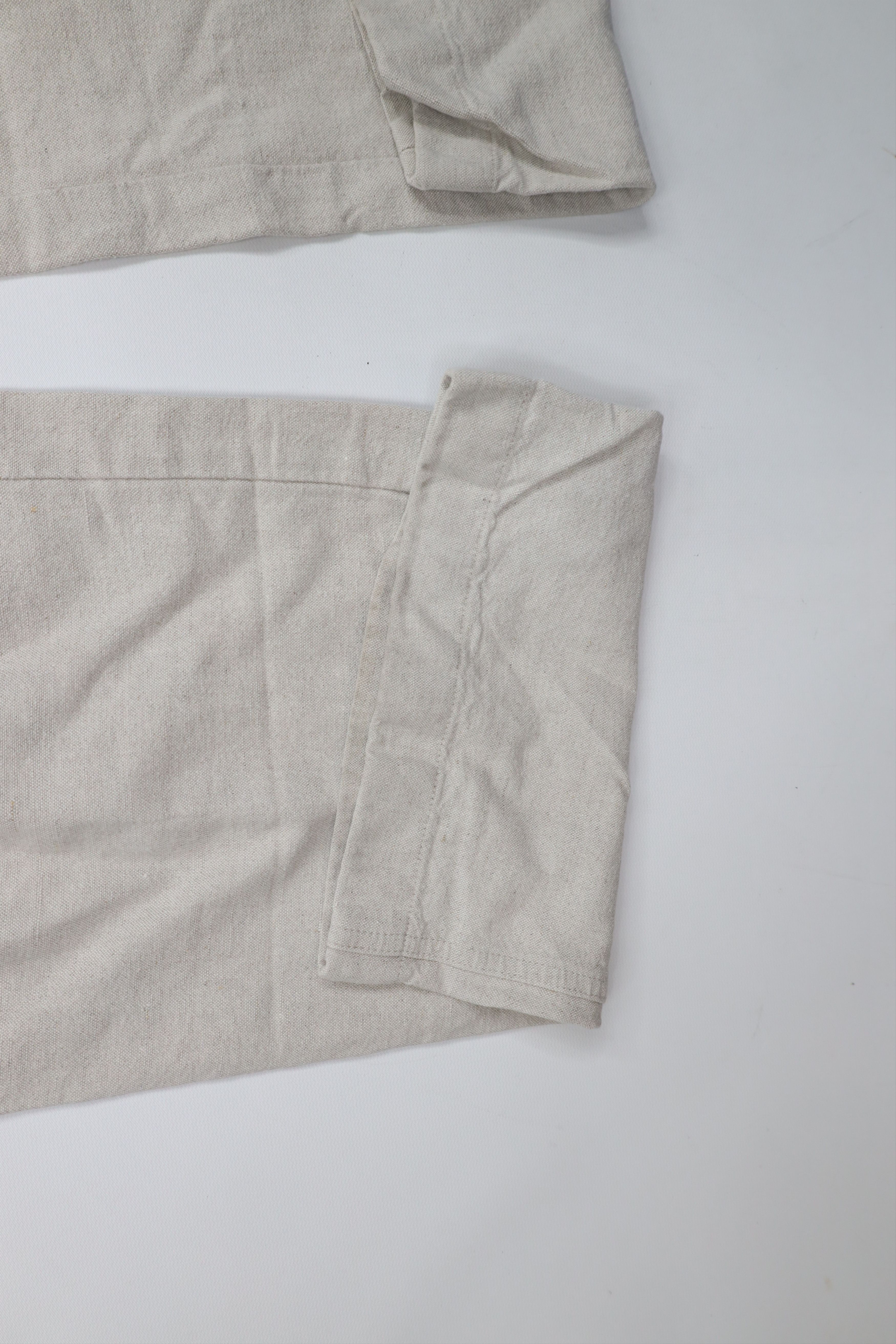 Vintage Vintage 90s Streetwear Blend Wide Leg Harem Pants Beige Size US 32 / EU 48 - 5 Thumbnail