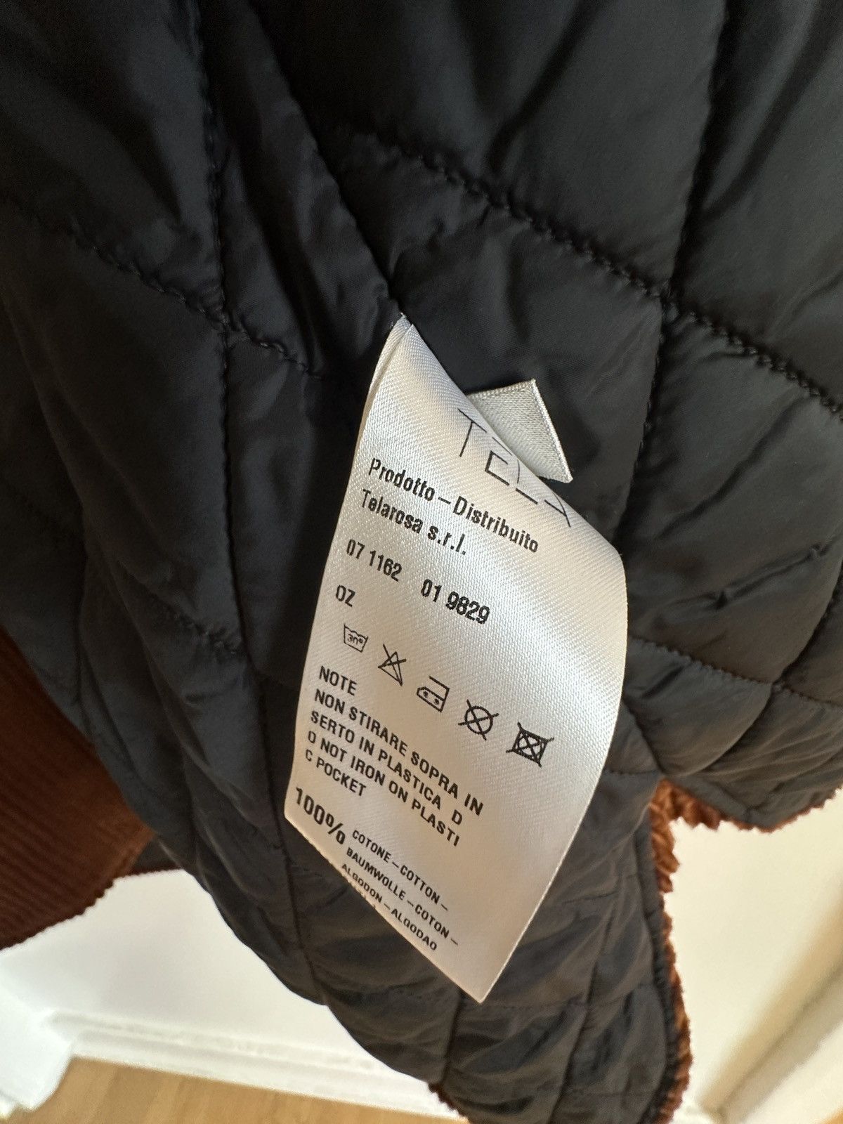 Vintage Tela Italy Burnt Orange Corduroy Balmacaan Coat Size US S / EU 44-46 / 1 - 4 Thumbnail