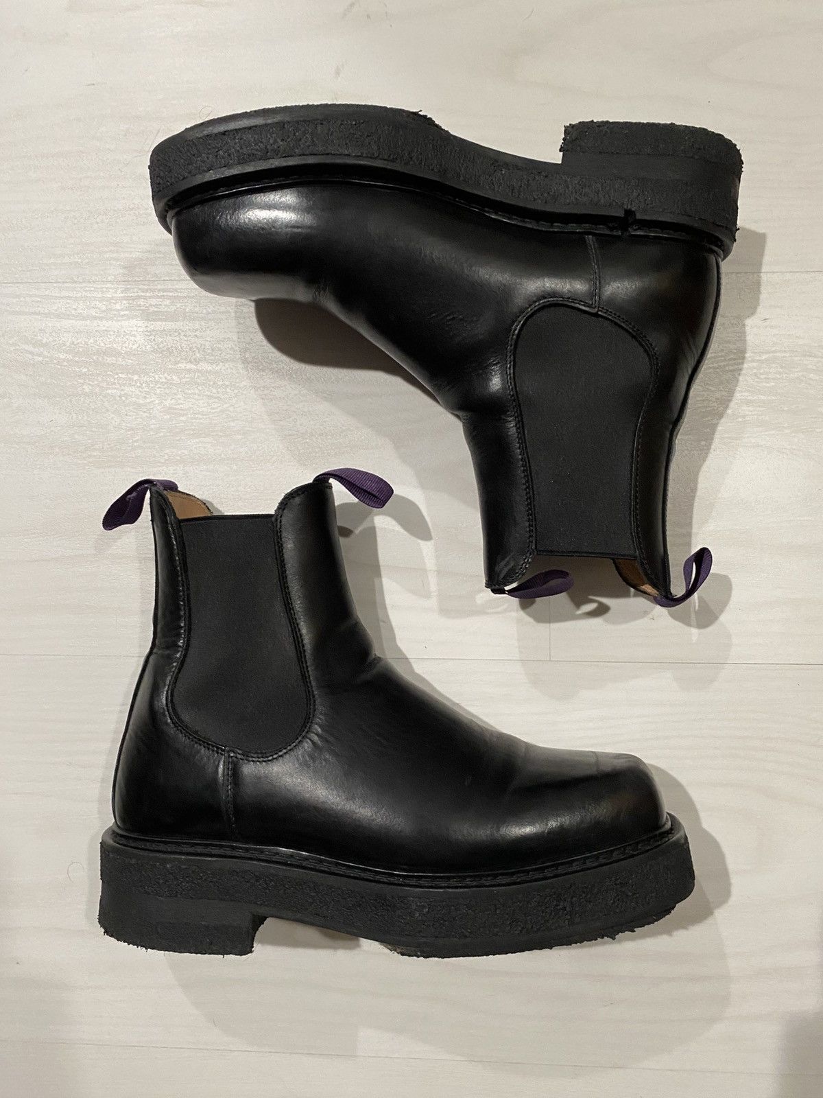 Eytys Eytys Ortega II Black Leather Boots Size US 8 / EU 41 - 1 Thumbnail