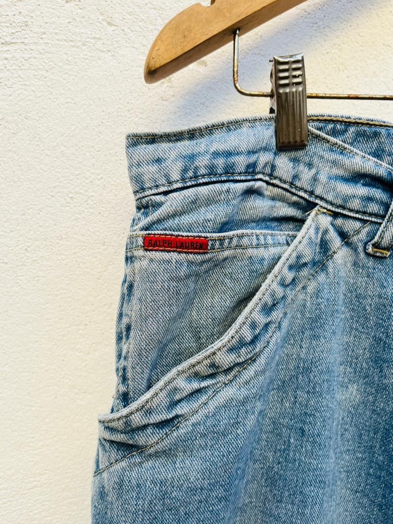 Japanese Brand × Polo Ralph Lauren × Vintage Vintage Polo Ralph Lauren Beggie Hip Hop Fashion Style Size US 38 / EU 54 - 4 Thumbnail