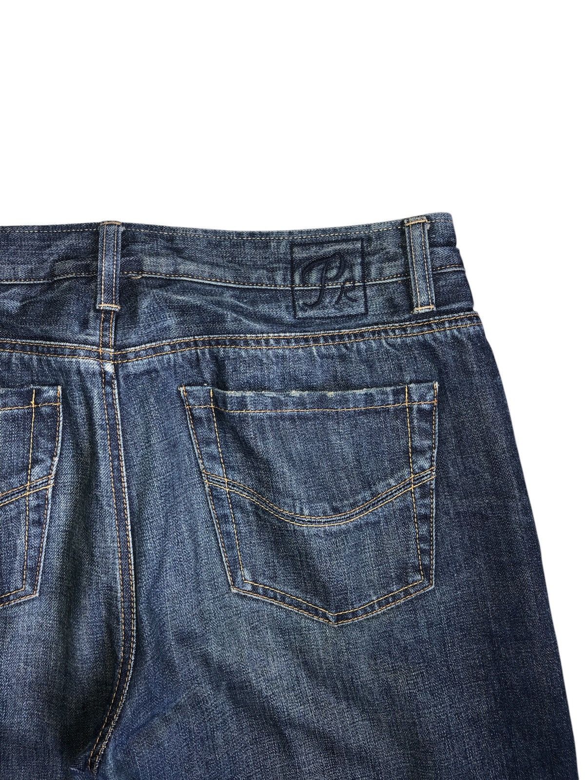 Japanese Brand × Vintage Paul Rosen selvedge dirt wash jeans Size US 34 / EU 50 - 4 Thumbnail