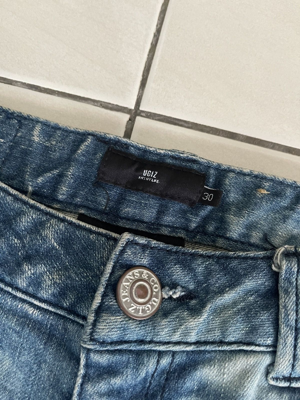Japanese Brand U.G.I.Z x JEANS x SKINNY Size US 30 / EU 46 - 2 Thumbnail